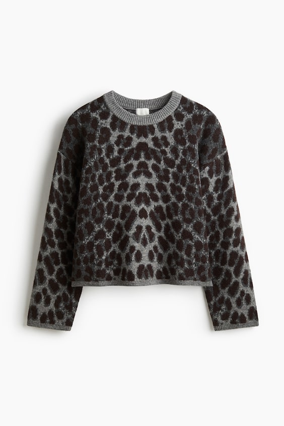 Женские свитеры H&M Jacquard-Knit Sweater