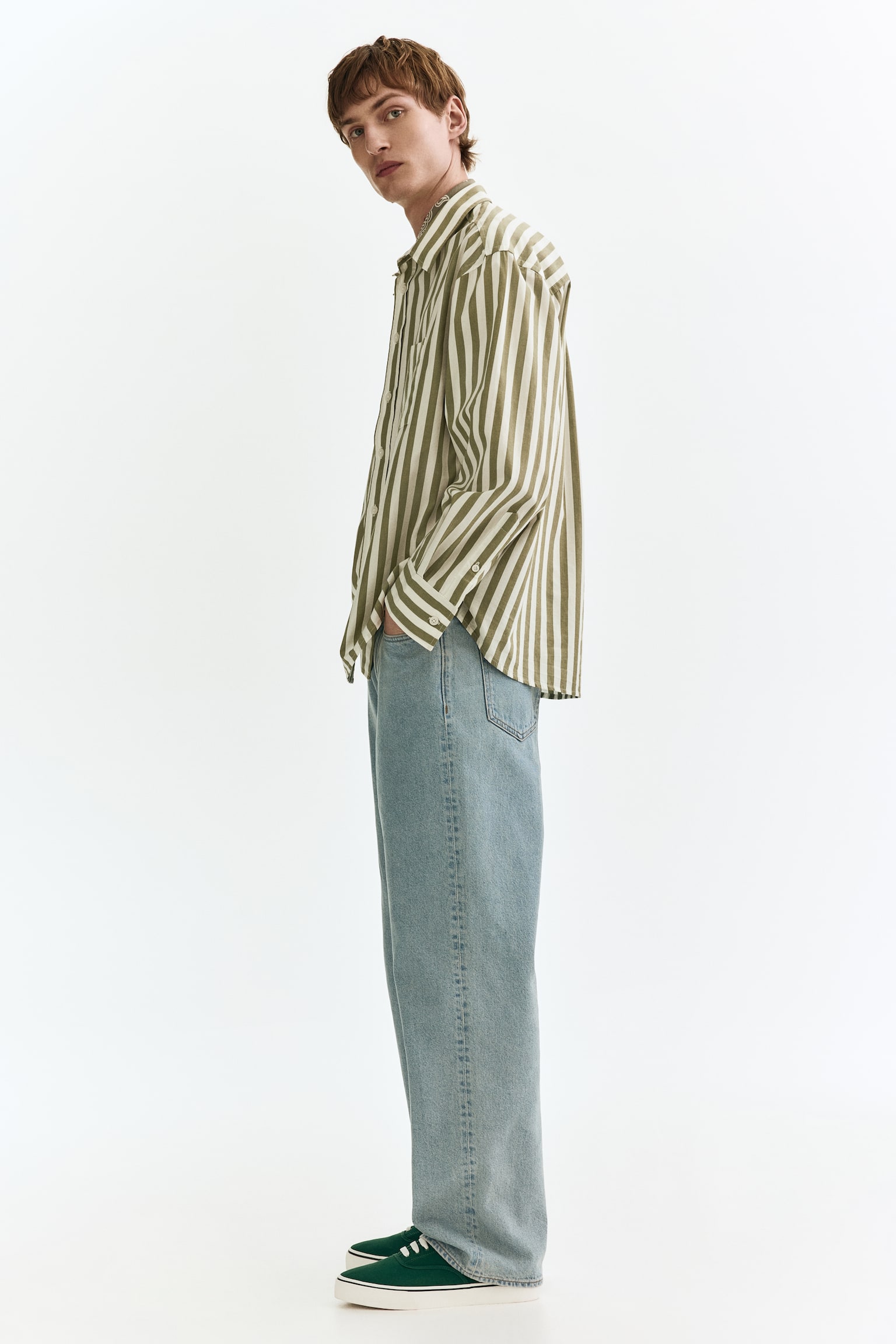 Relaxed Fit Poplin shirt - 4