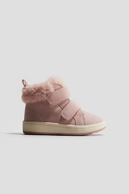 Varmfodrade ankelhöga sneakers