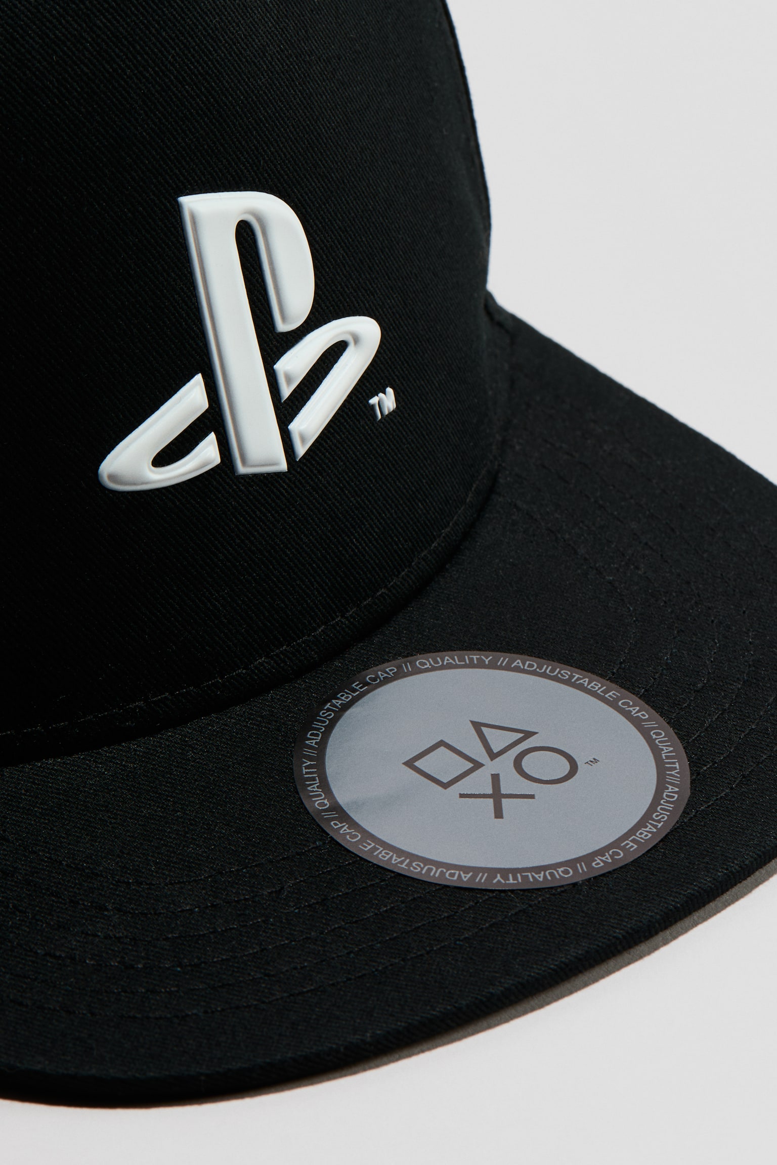 Print-motif cap - Black/PlayStation/Grey/PlayStation - 2