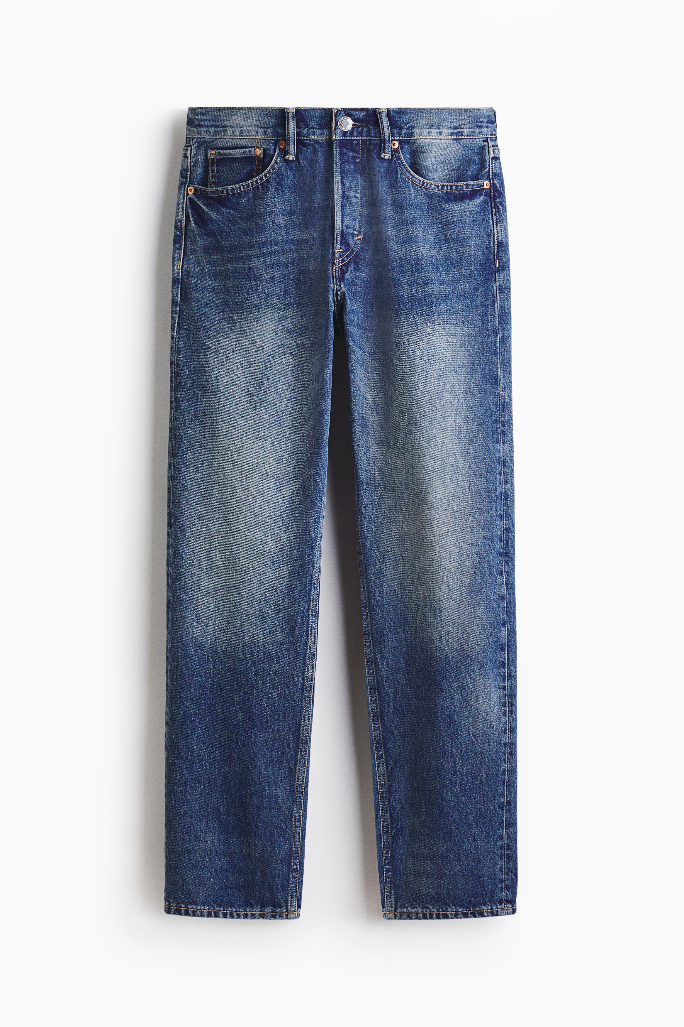 Original Straight Jeans - Mittelblau/Dunkles gewaschenes Denimblau/Ausgewaschenes Schwarz/Helles Denimblau