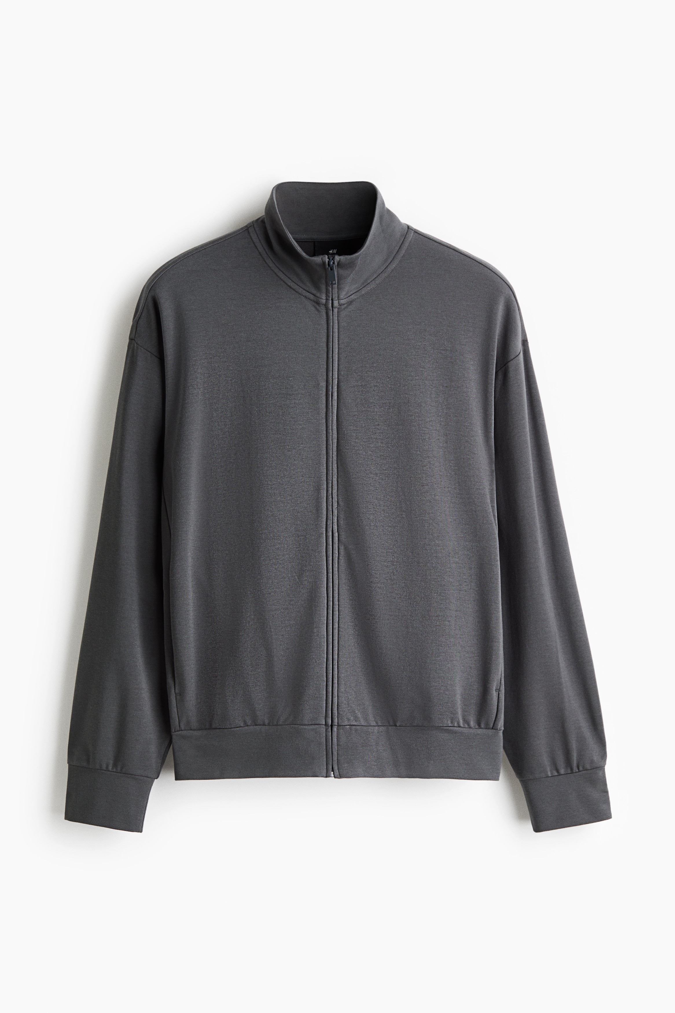 Veste de survêtement décontractée - Gris foncé/Noir