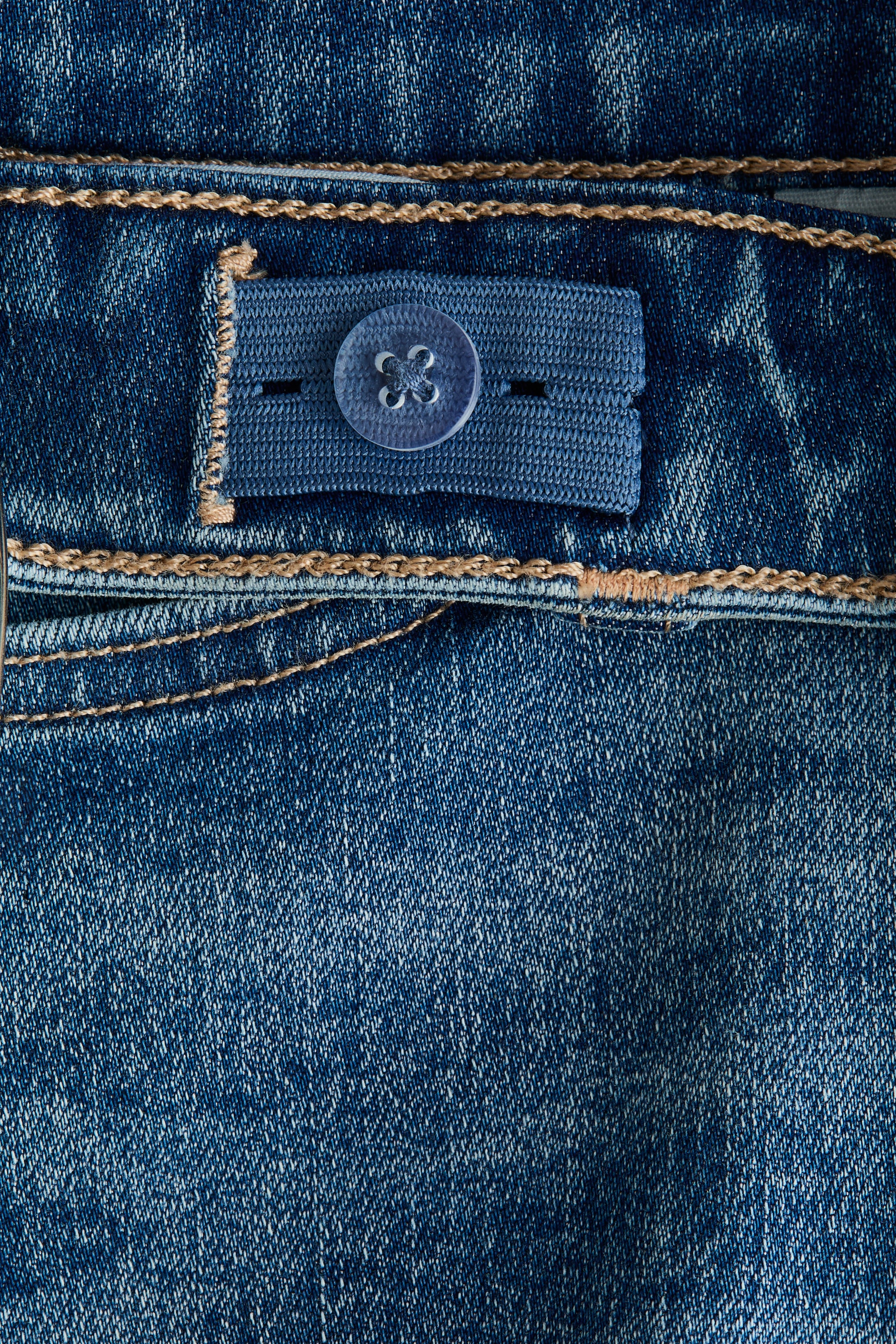 View larger image: Superstretch Wide Leg Jeans - Washed denim blue - Kids | H&M IN 2