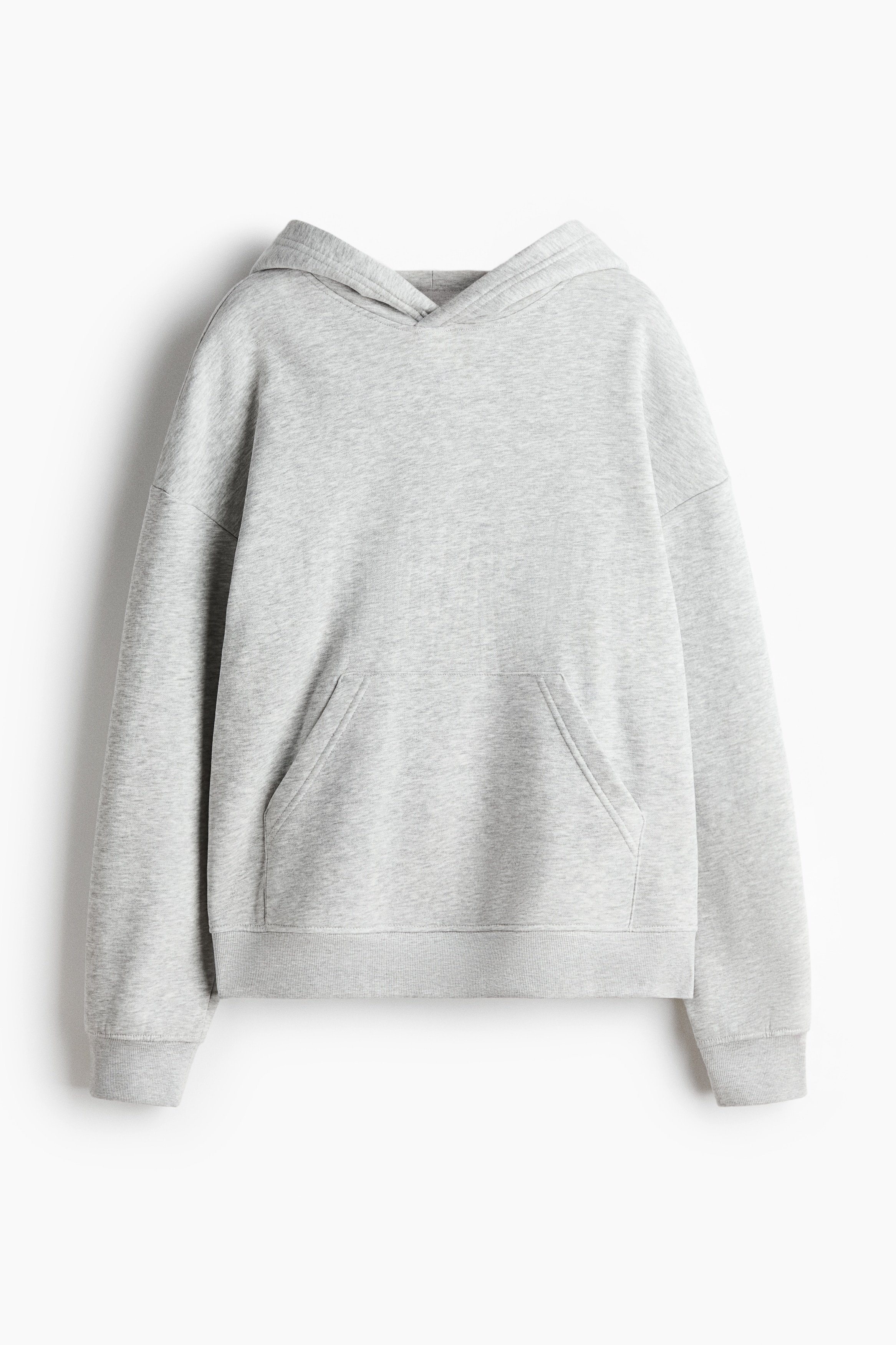 Hoodie - Light grey marl/Black/Light dusty pink/Light beige