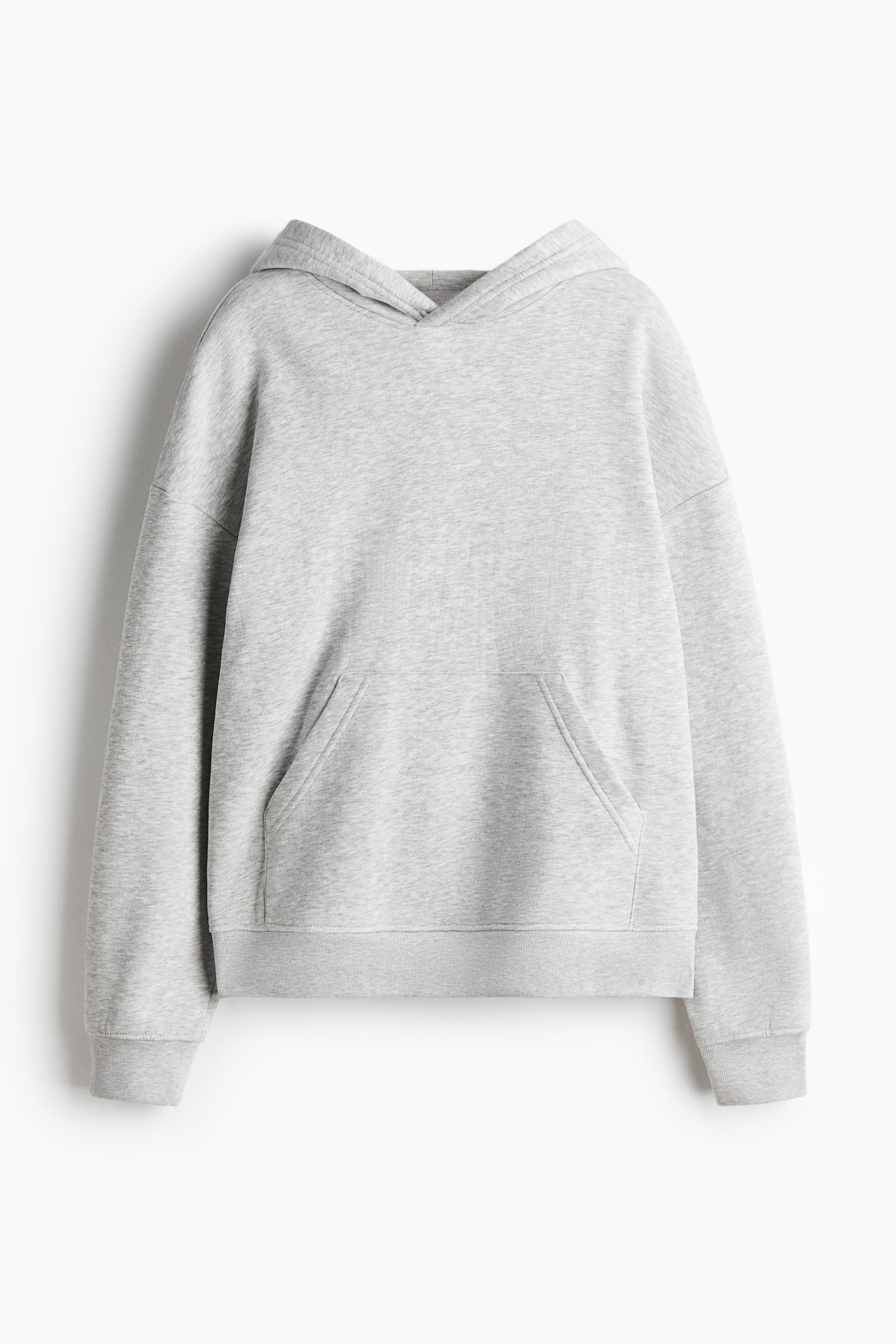 Hoodie - Light grey marl/Light dusty pink/Black/Light beige - 1