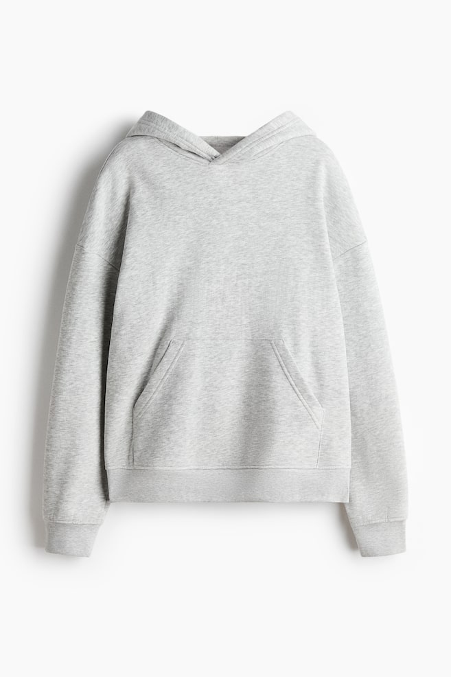 Hoodie - Light grey marl/Light dusty pink/Black/Light beige/Light gray melange - 1