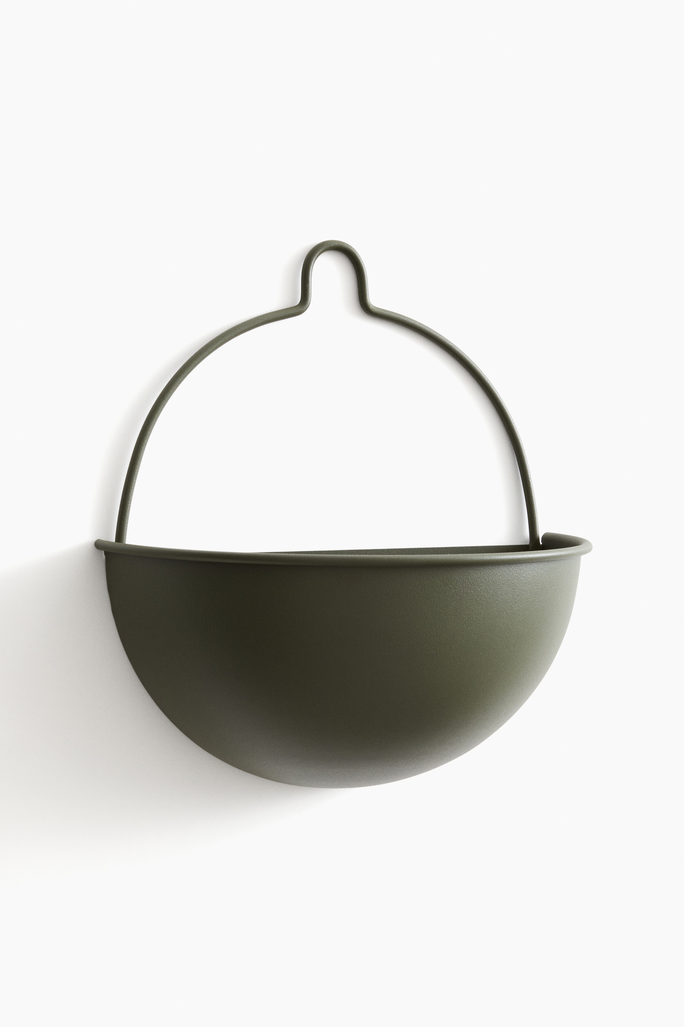 Maceta de pared - Verde oliva/Negro/Beige claro