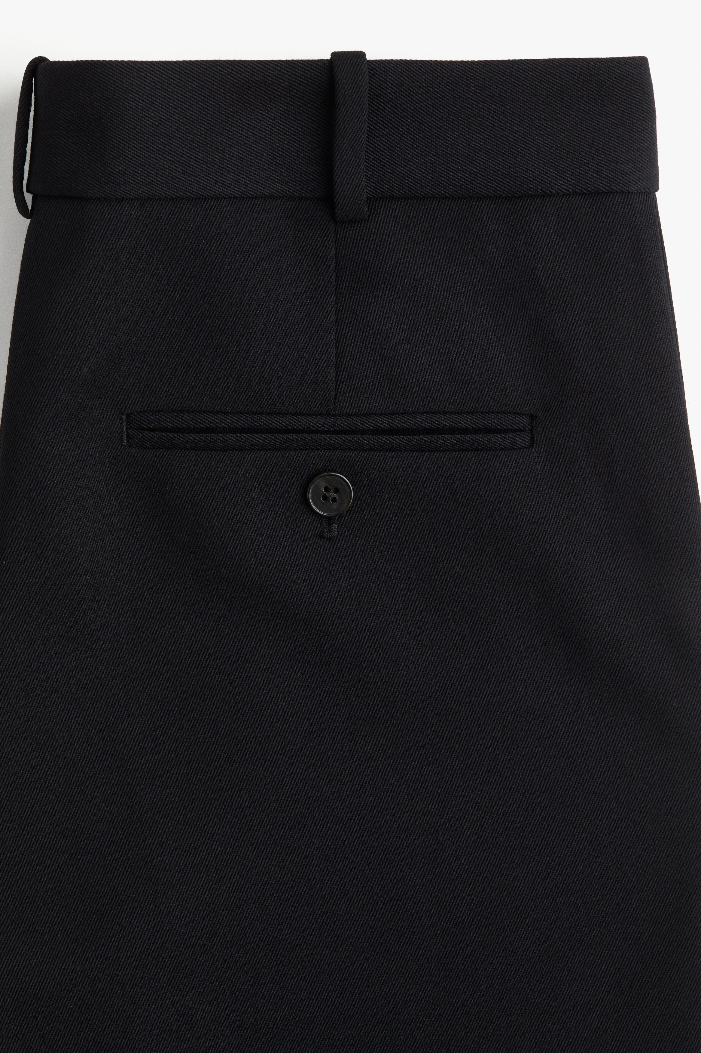 Tailored wool trousers