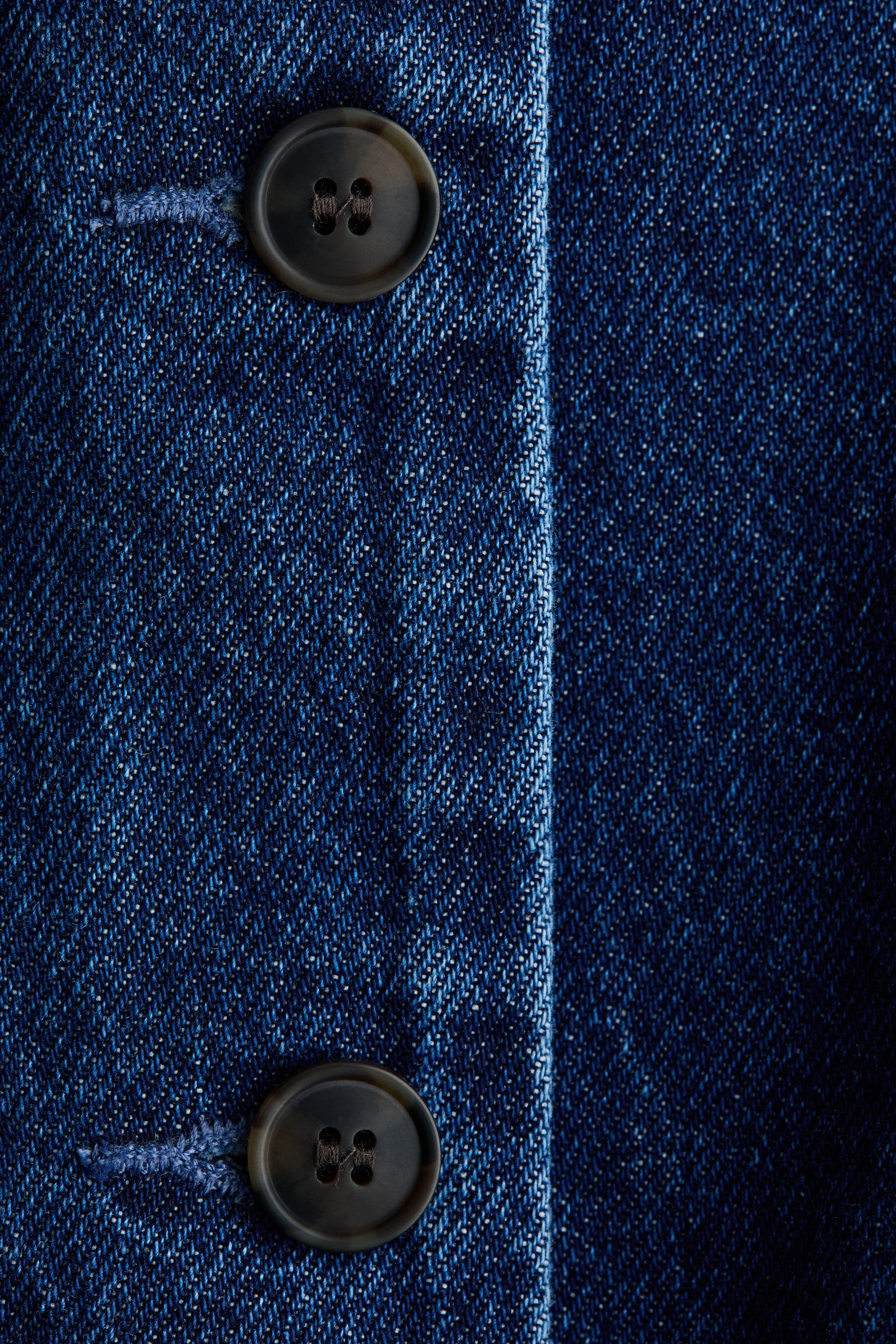 Peplum waistcoat - Dark denim blue/Black/Pink/Dark red - 3