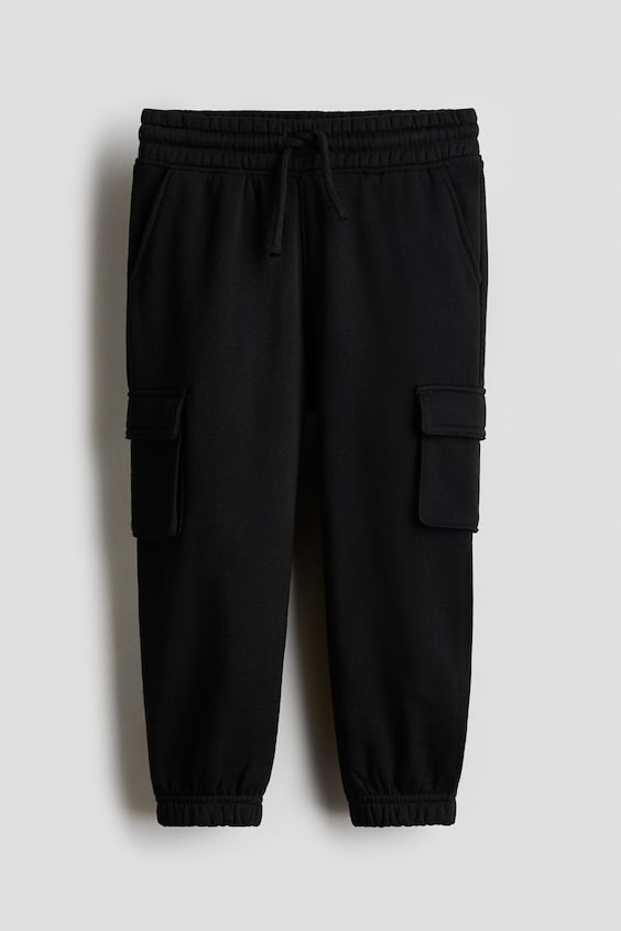 Детские брюки H&M Brushed-Inside Cargo Joggers