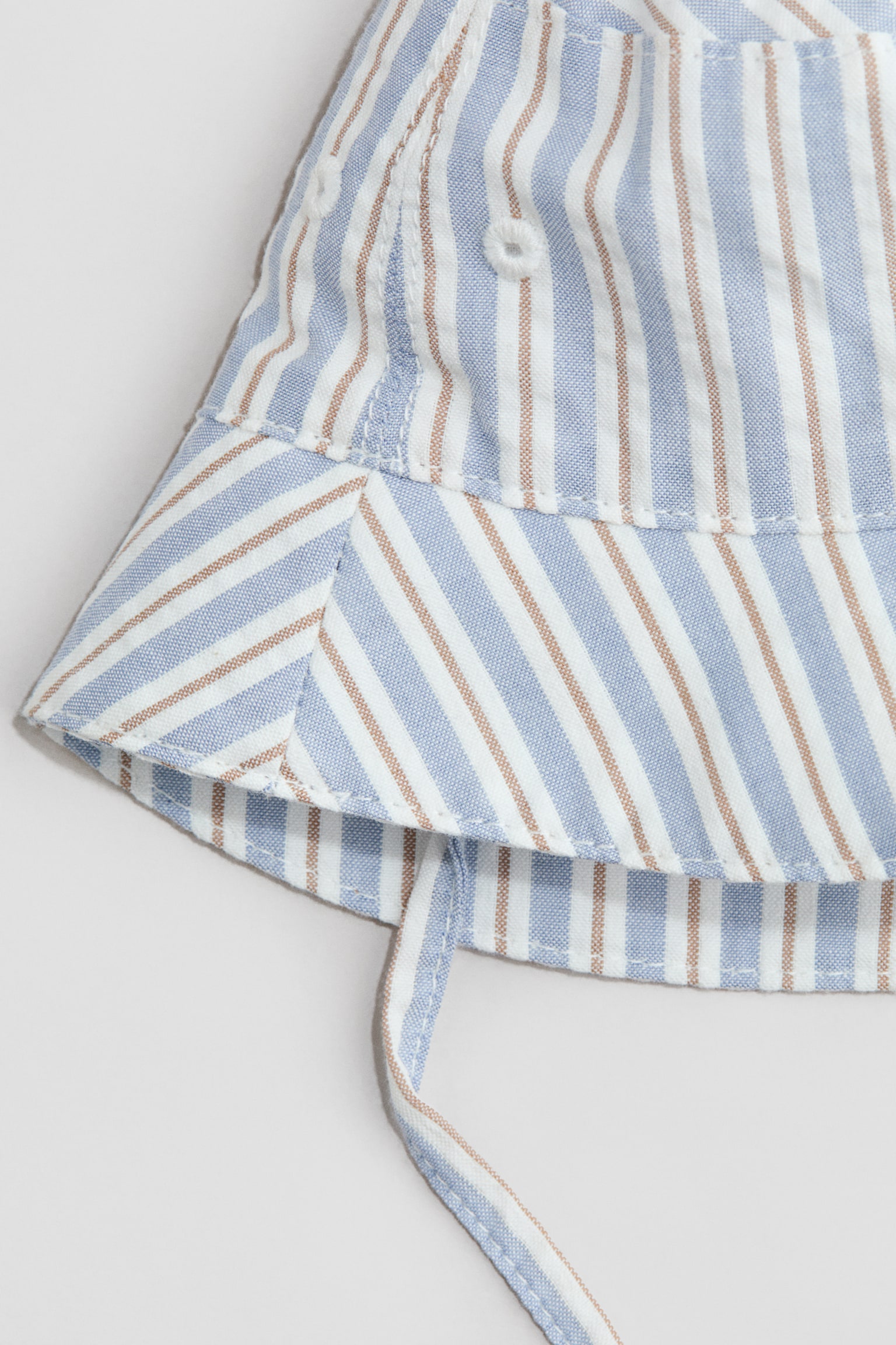 Sun hat - Light blue/Beige striped/Blue/Striped/Light beige/Animals/Cream - 2