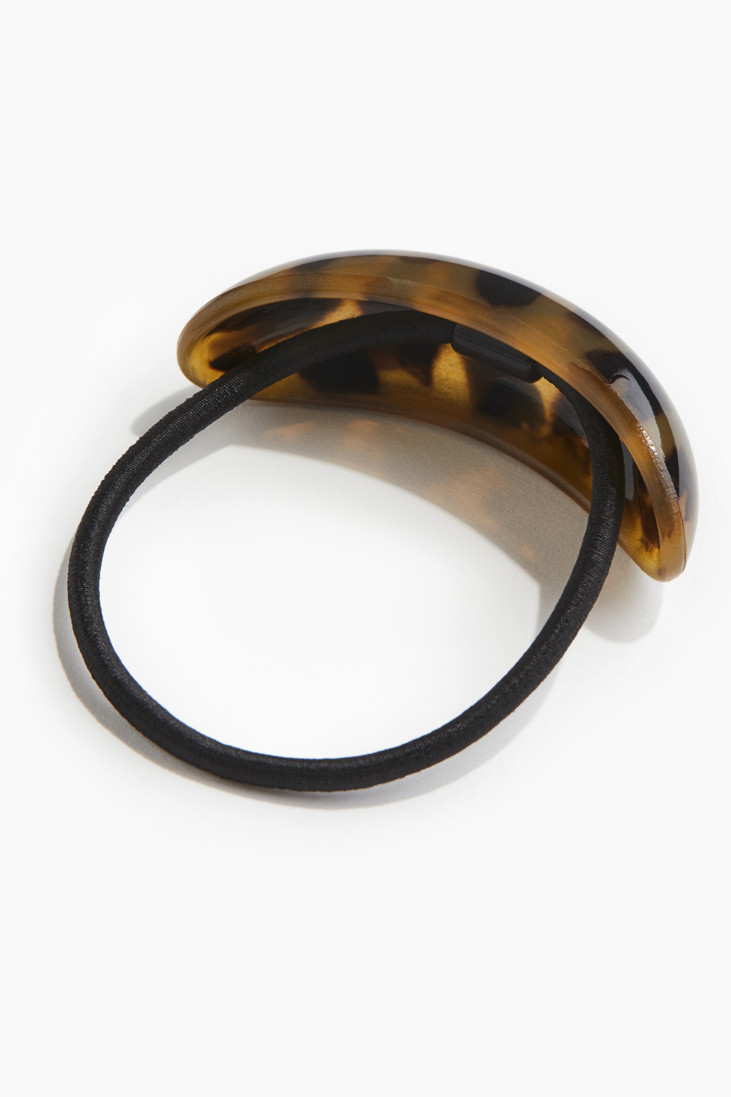 Glossy Detail Hair Band - Beige/Tortoiseshell pattern/Gold colour/Silver colour