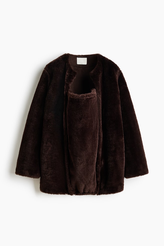 MAMA Veste de portage Before & After - Marron foncé/Crème - 1