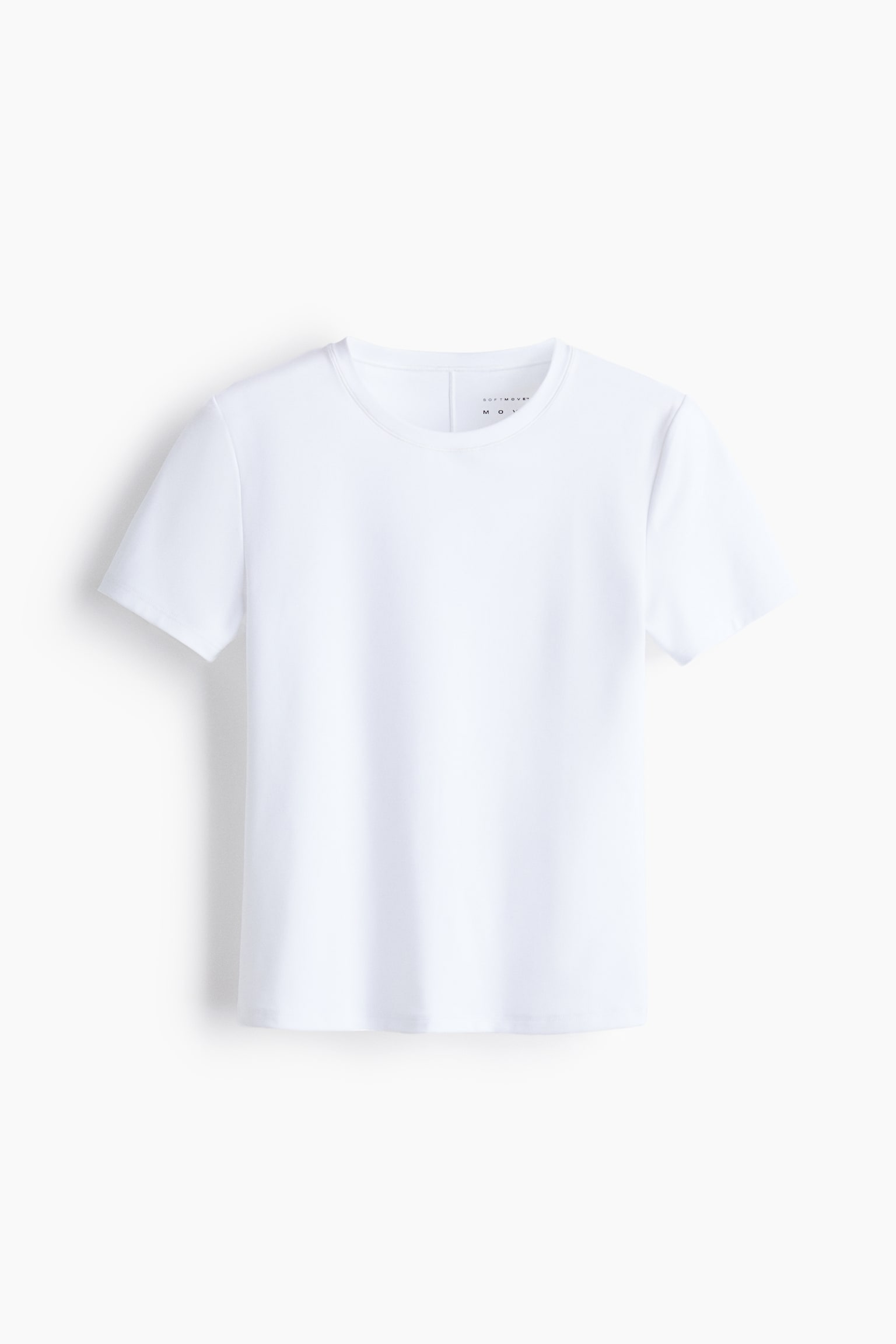Sports T-Shirt with SoftMove™ - White/Butter yellow - 1