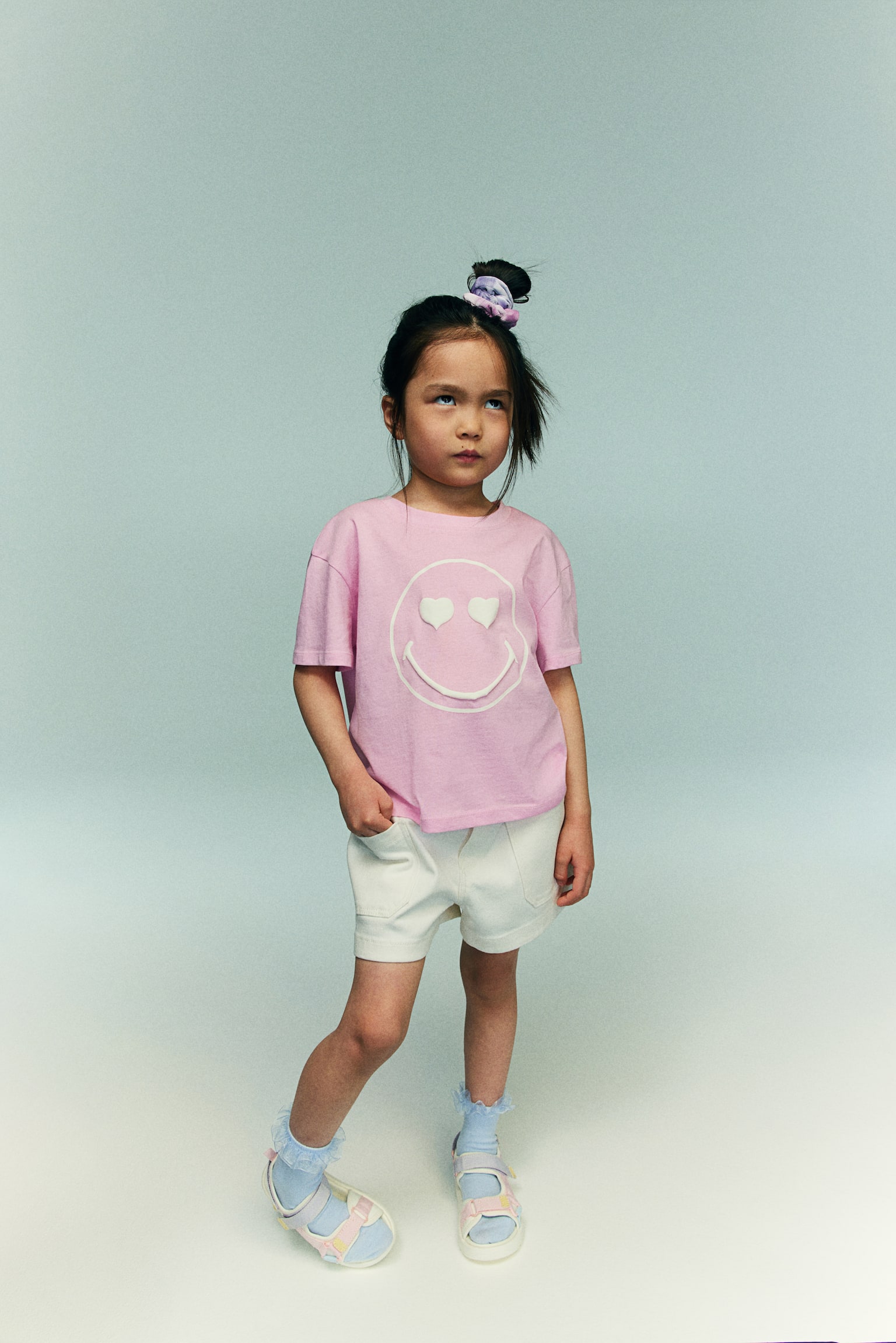 Print Tee - Pink/SmileyWorld®/White/Minnie Mouse - 4