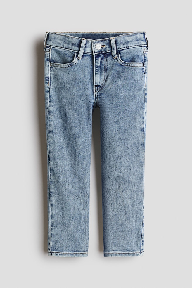 Super Soft Slim Fit Jeans - Denimblauw/Donker denimblauw/Donkergrijs/Licht denimblauw/Denimblauw - 1