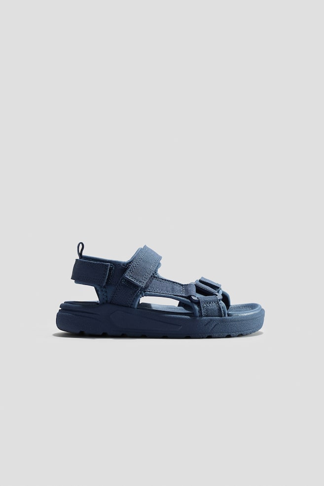 Scuba sandals - Dusty blue/Dusty green/Beige - 1