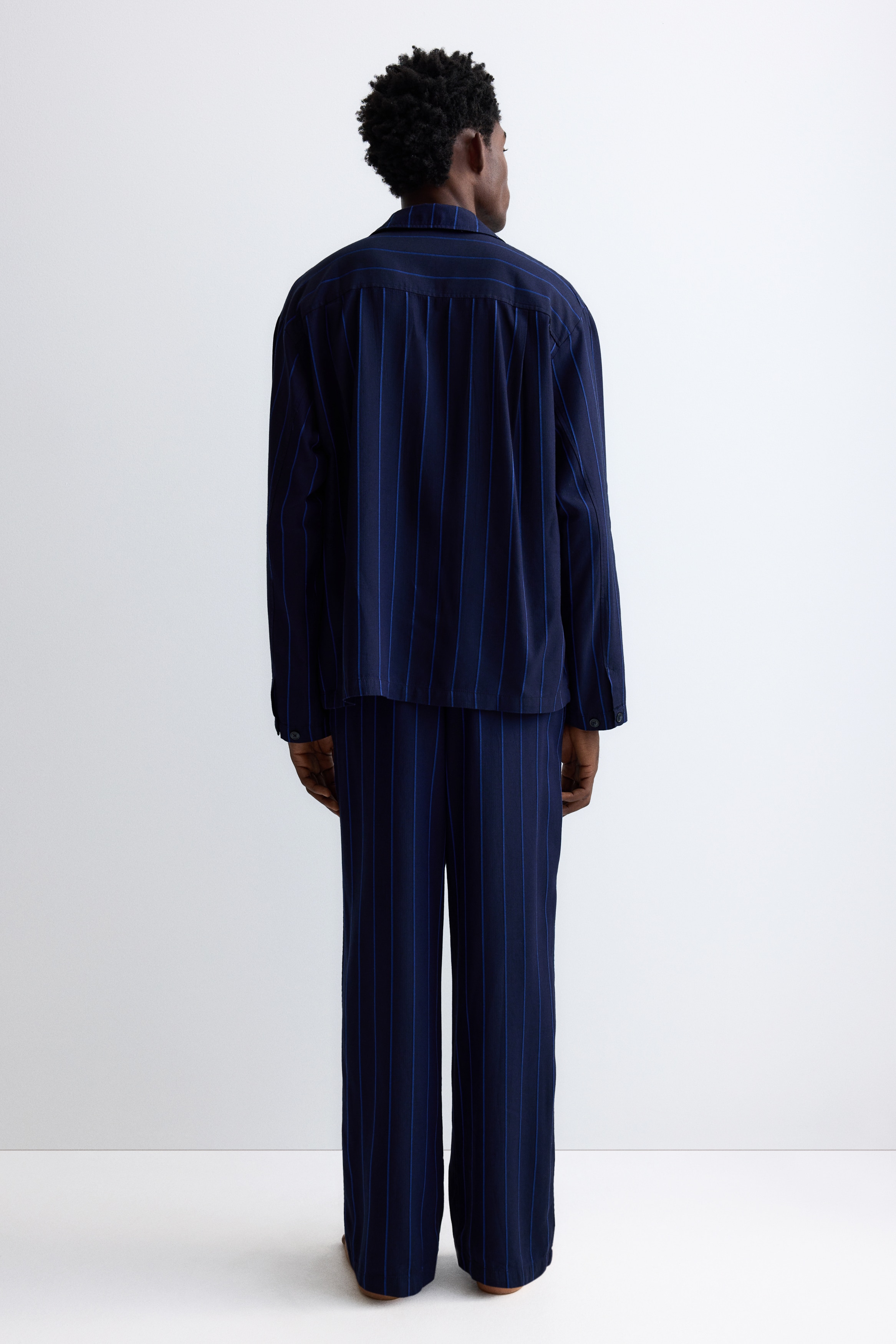 Lyocell pyjama shirt and bottoms