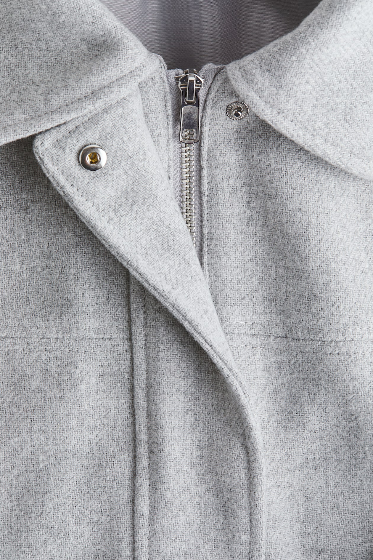 Bomber Jacket with Collar - image 5