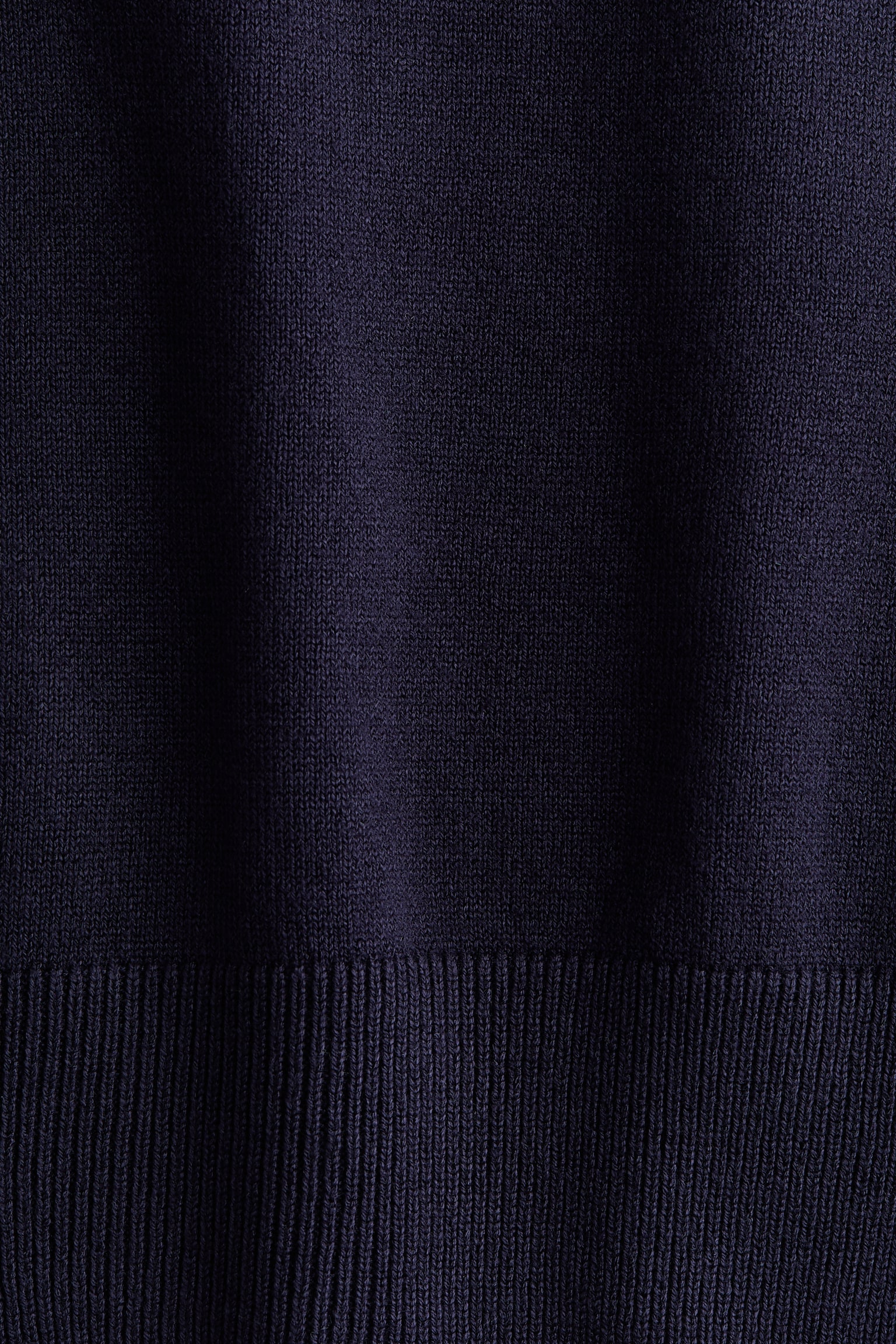 圓高領套衫 - 海軍藍/黑色 - 7
