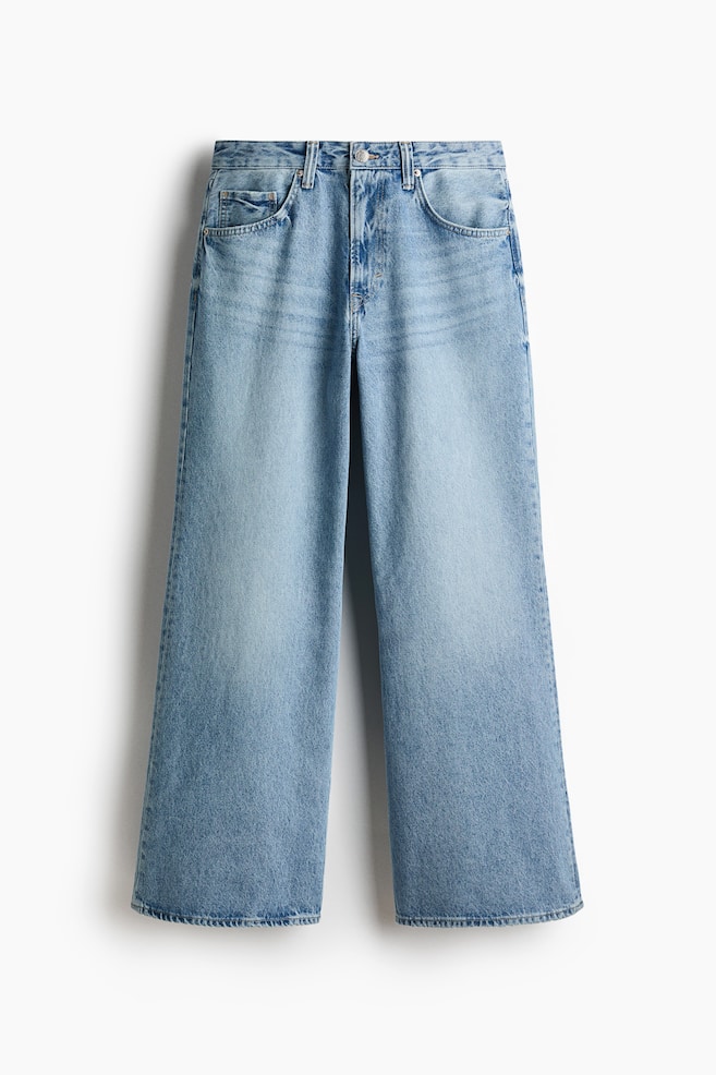 Loose Bootcut Jeans - Azul denim claro/Azul denim lavado/Gris denim oscuro/Azul denim oscuro - 1