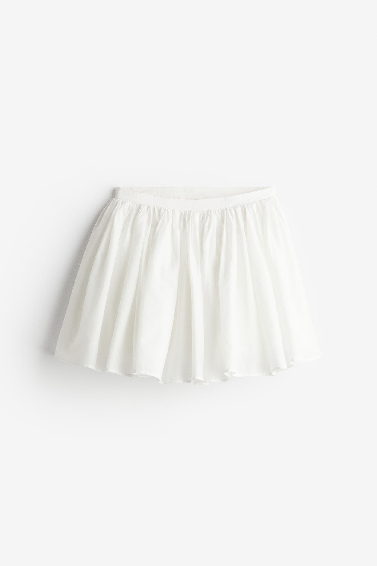 flared-cotton-mini-skirt-white-ladies-h-m-gb