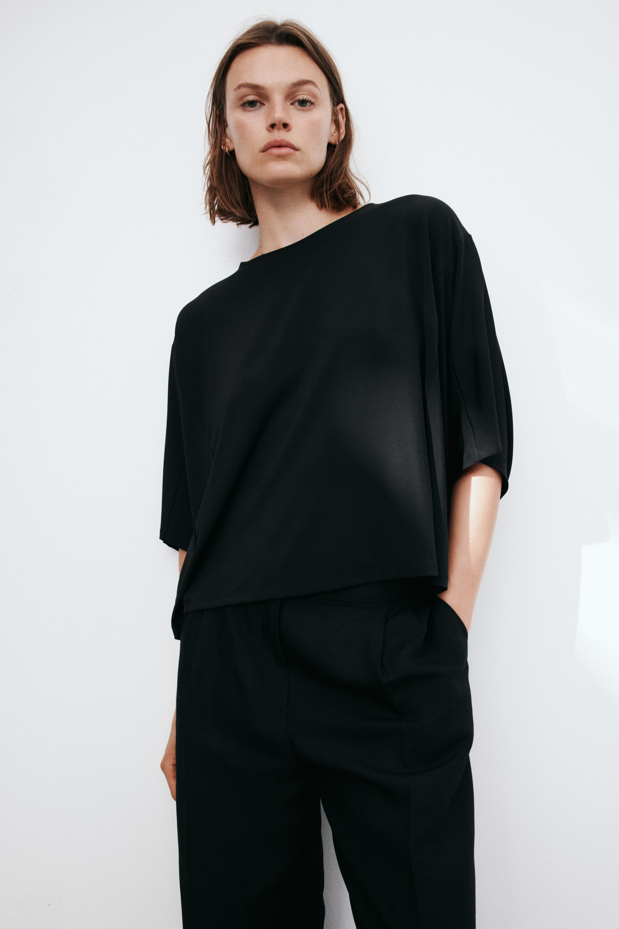 Женские топы H&M Batwing-Sleeved Top — фото 3