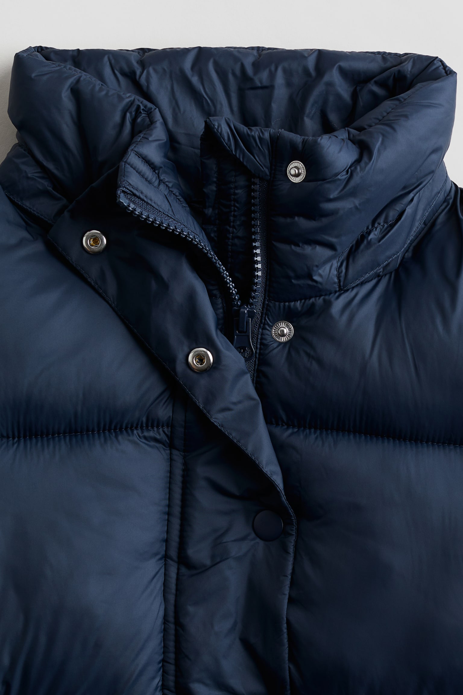 Puffer jacket - Navy blue/Black - 2