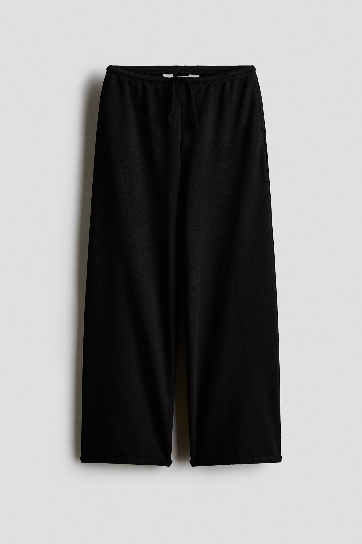 Детские брюки H&M Wide-Leg, цвет: Чёрный — фото 1