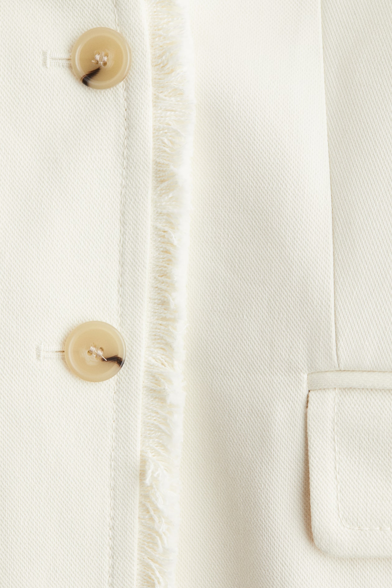 Frayed-Edge Blazer - image 2