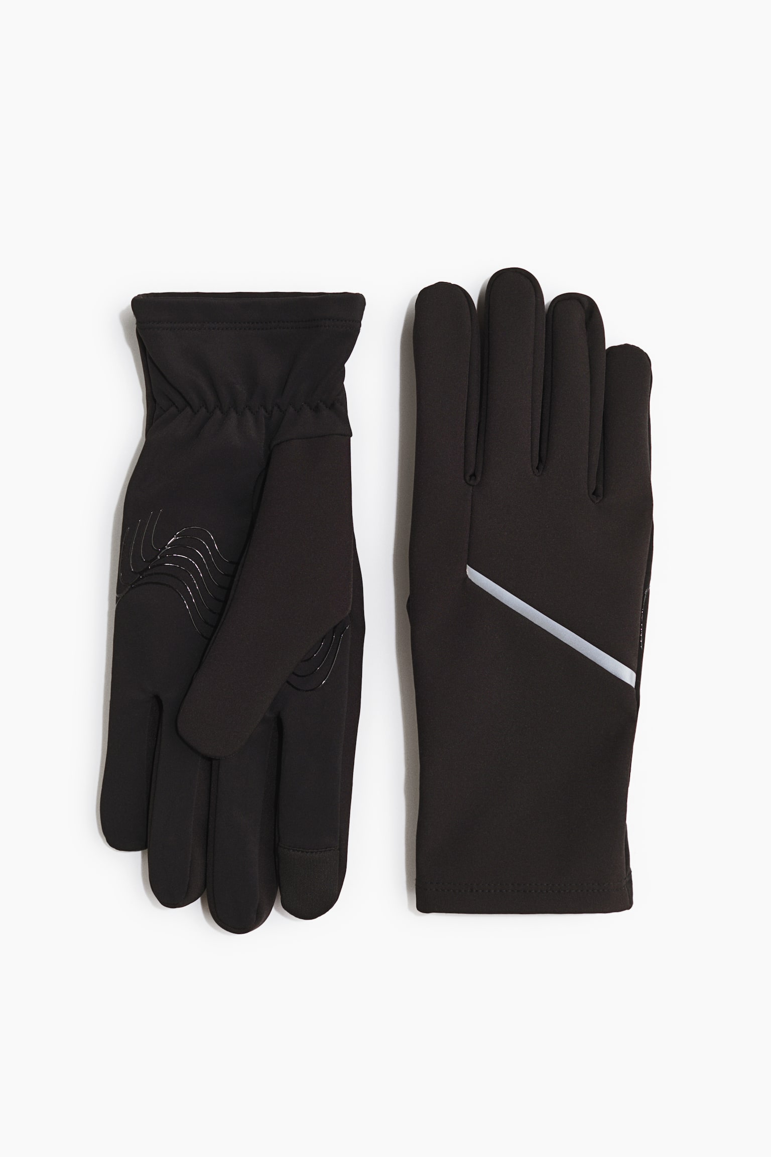 Running Gloves with DryMove™ - Black