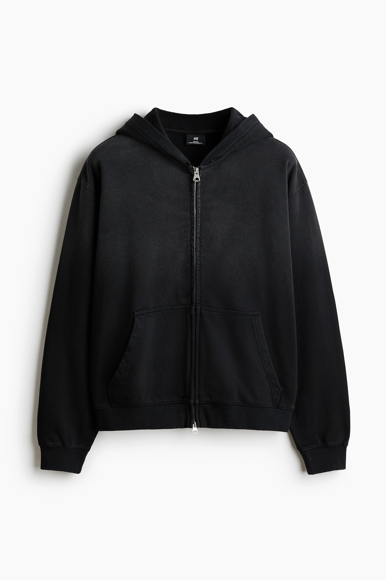 Relaxed-Fit Printed Hooded Jacket - Black/New Borough League/Gray melange/Sports Archive - 1