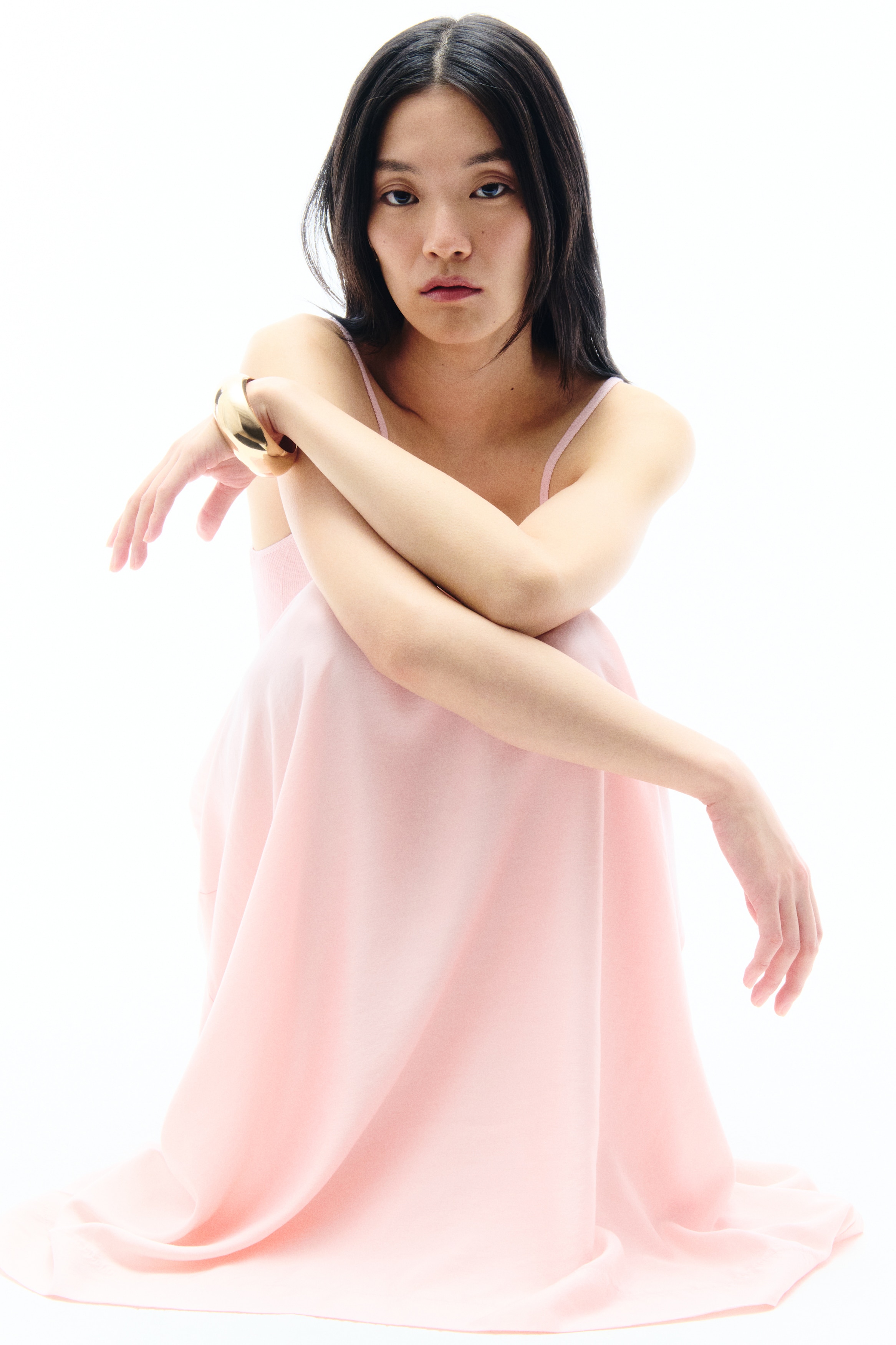 Jersey strappy dress