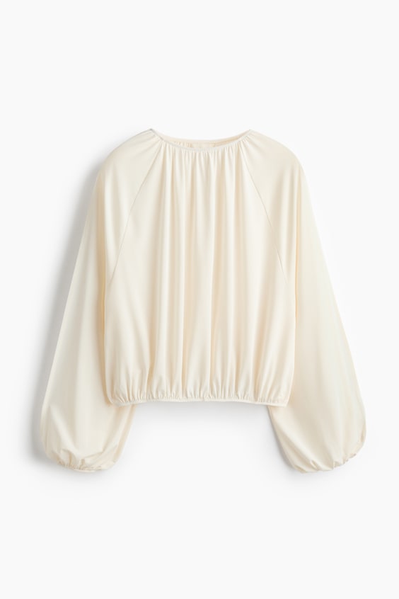 Женские топы H&M Open-Sleeve Top