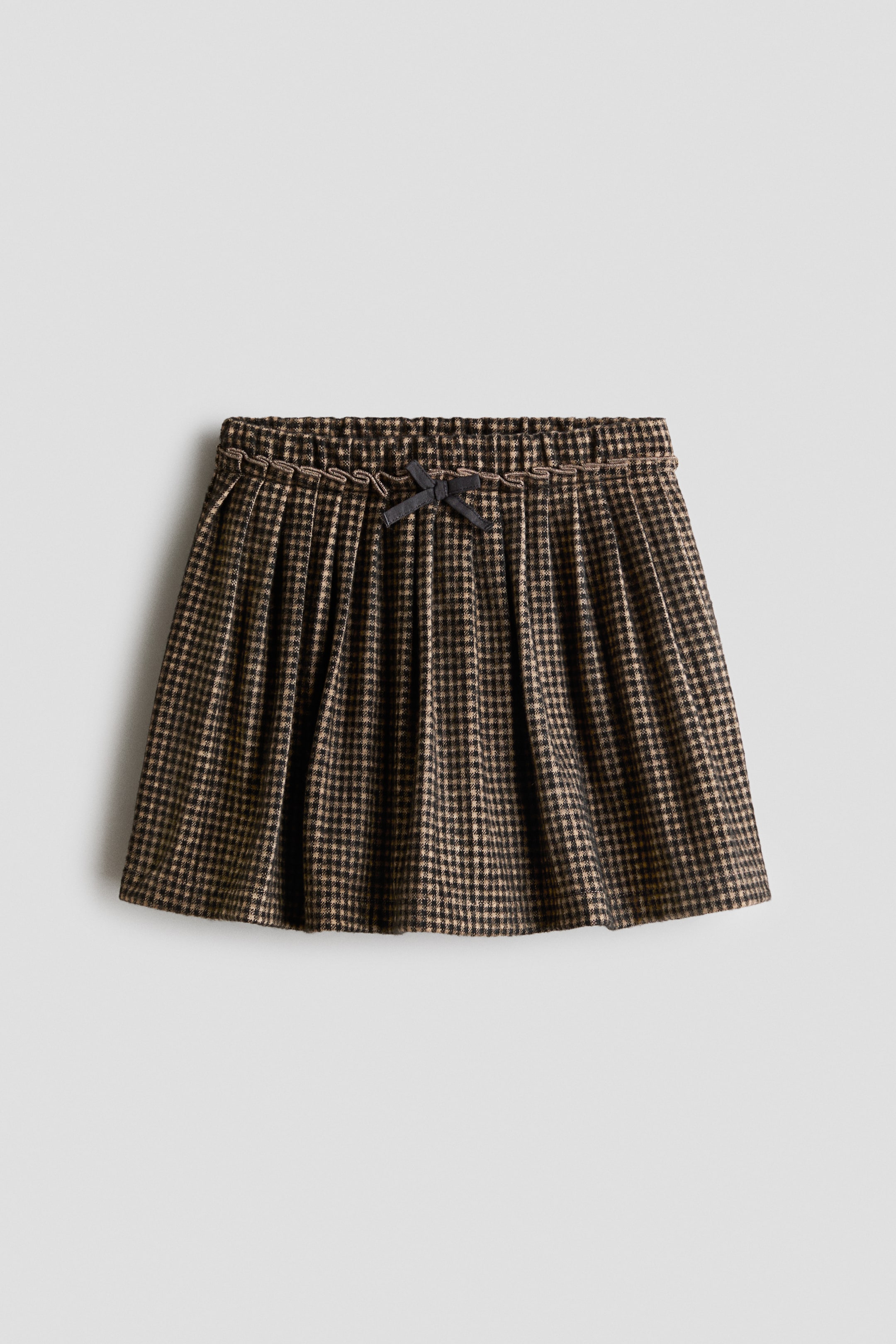 View larger image: Pleated skort - Mole/Checked - Kids | H&M GB 1