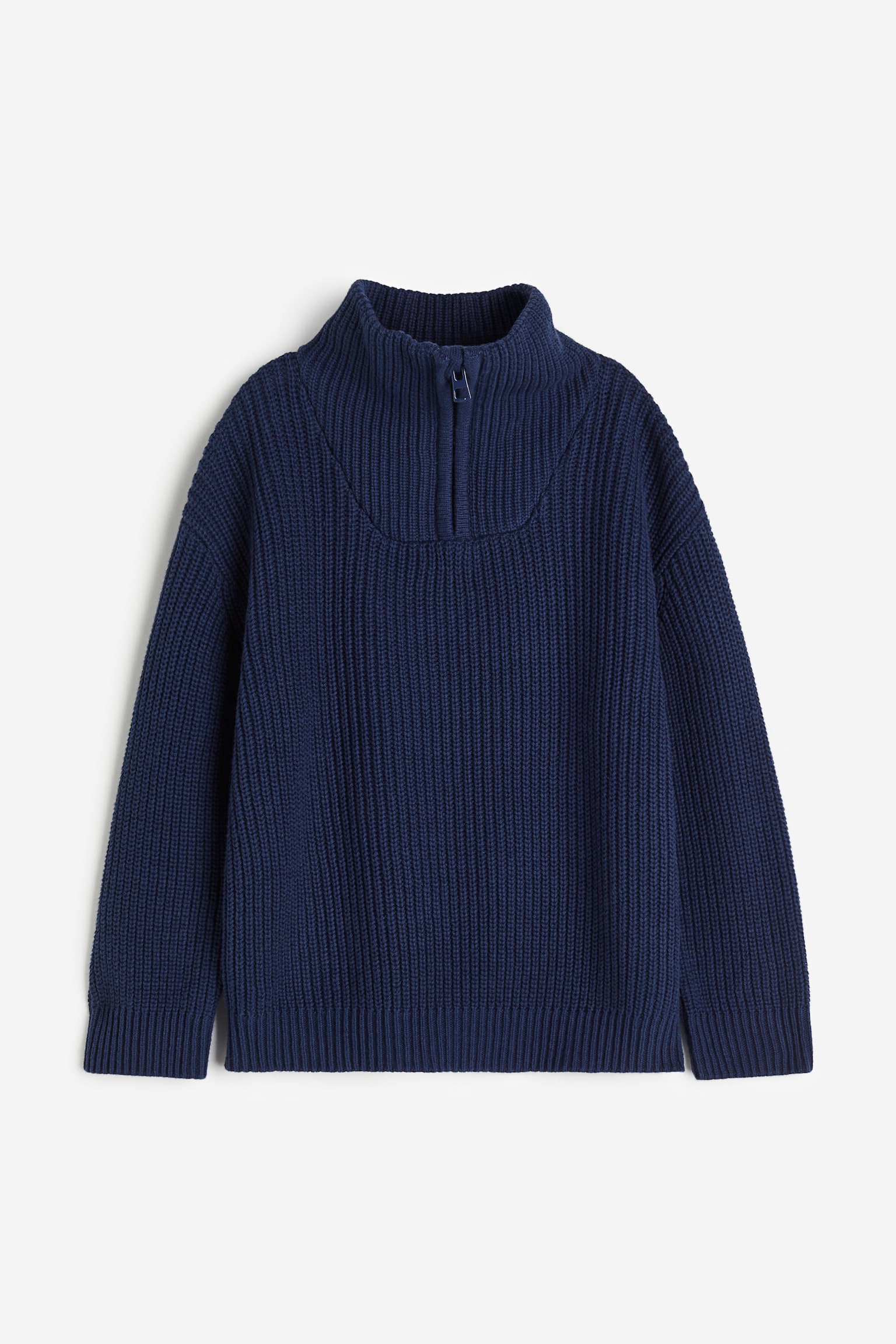 Half Zip Sweater - Navy blue/Navy blue - 1