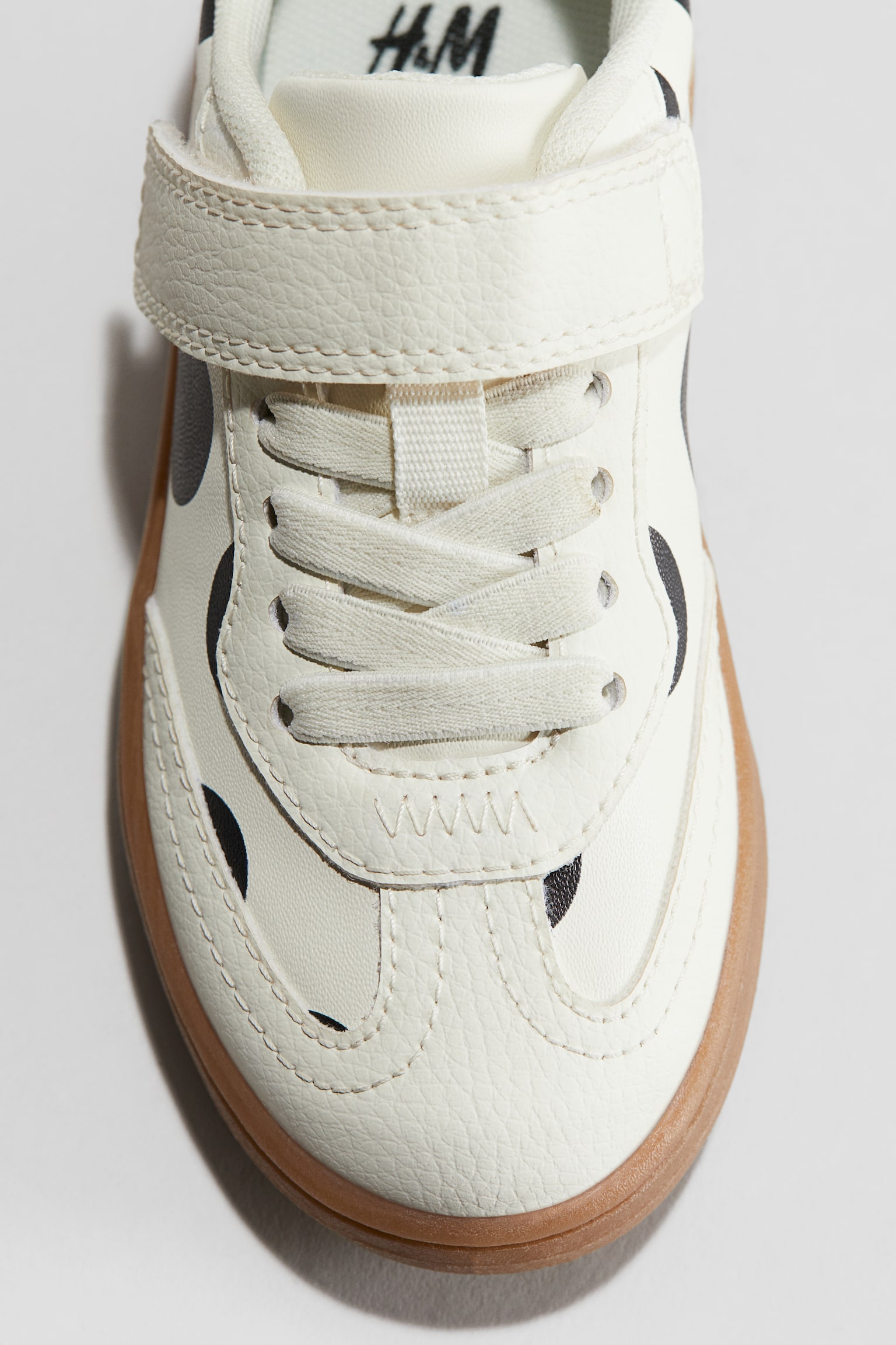 Trainers - White/Spotted/Beige/White - 2