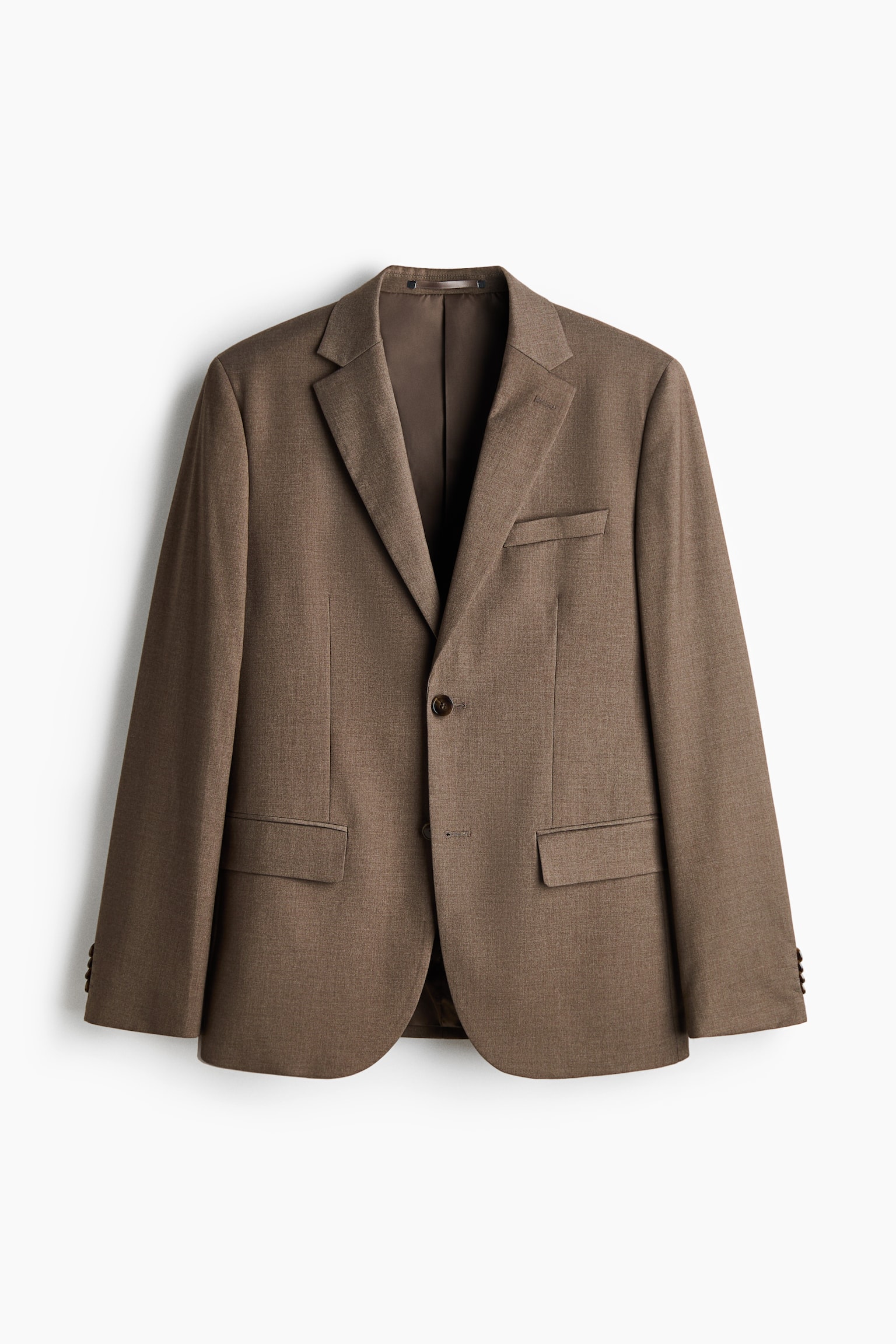 Regular-Fit Single-Breasted Jacket - Dark beige/Black/Dark gray/Beige/Navy blue - 1