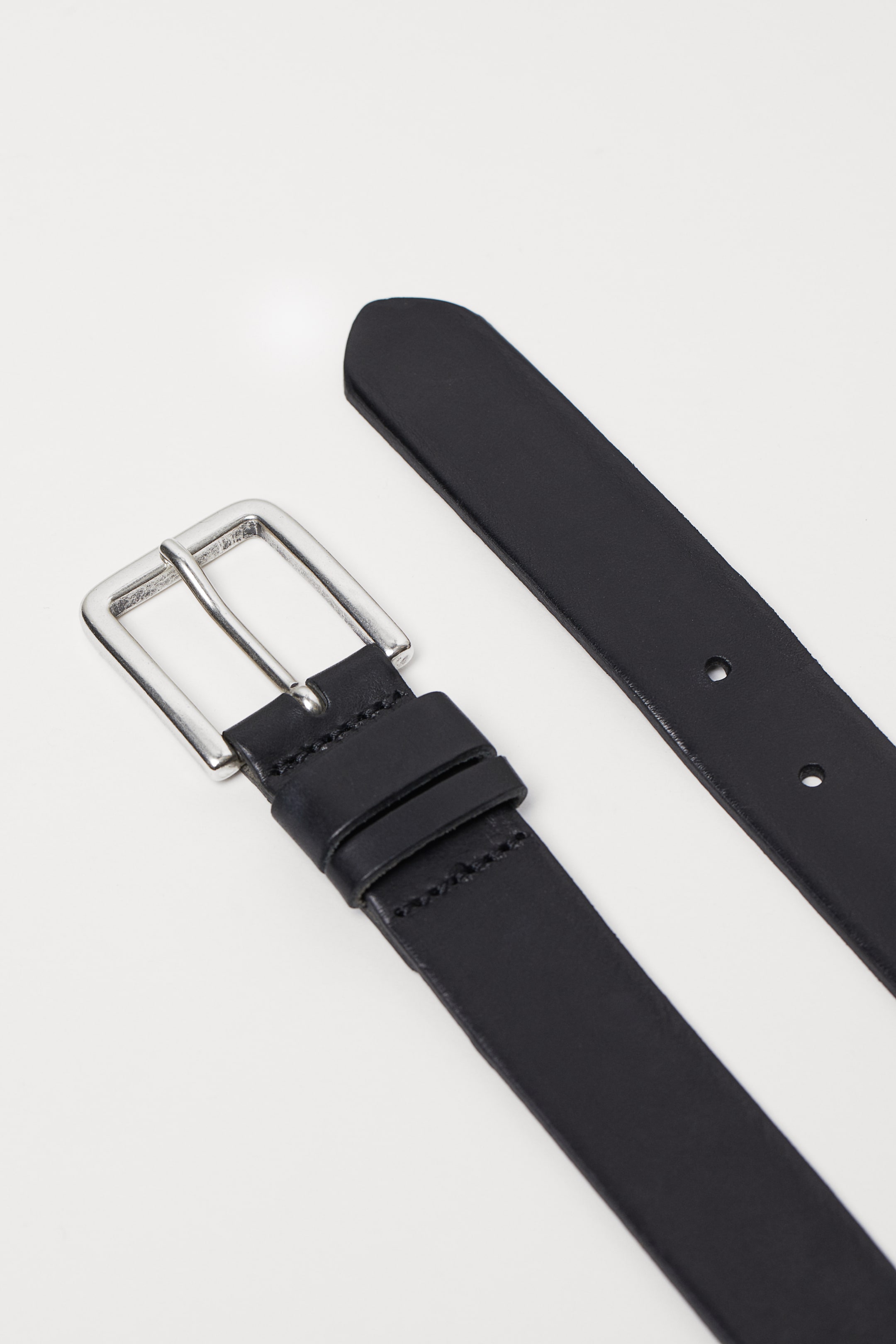 Leather Belt Black Men H&M US