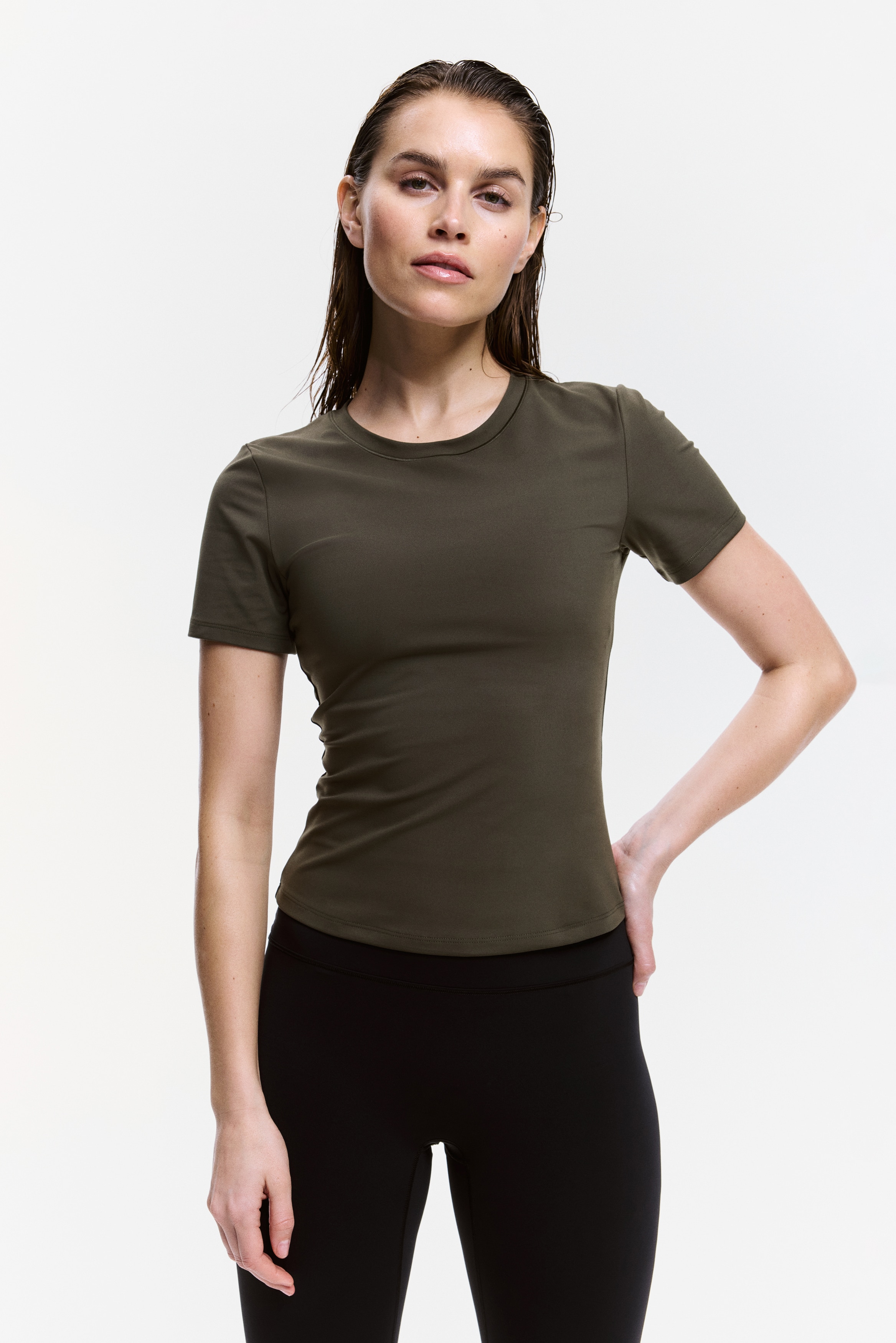 T-shirt de sport SoftMove ™ - Vert mousse/Noir/Rose chair moyen/Rose antique/Gris foncé/Marron/Rose tendre