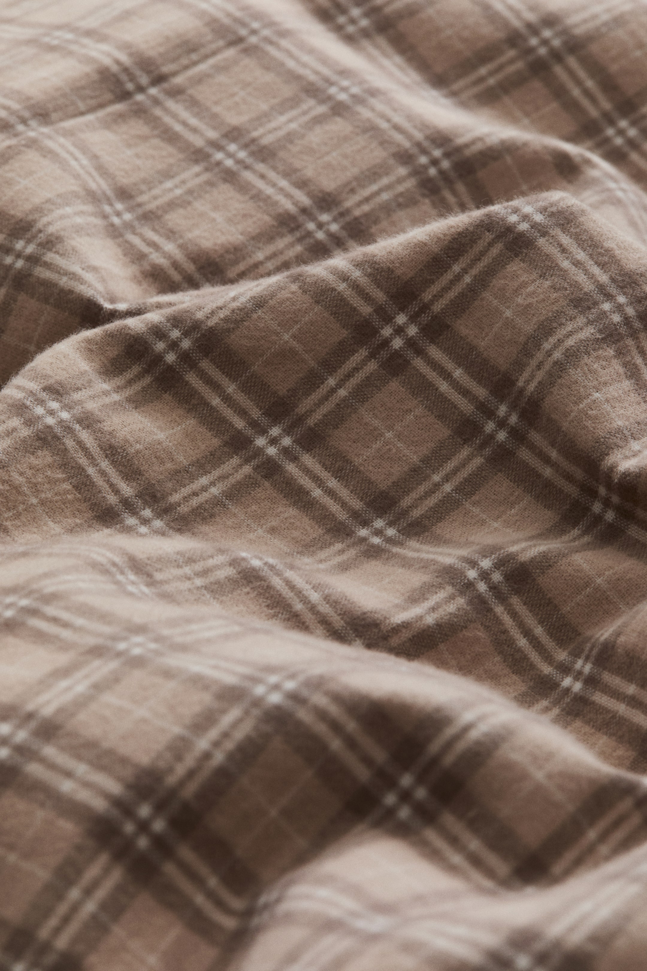 Flannel King/Queen Duvet Cover Set