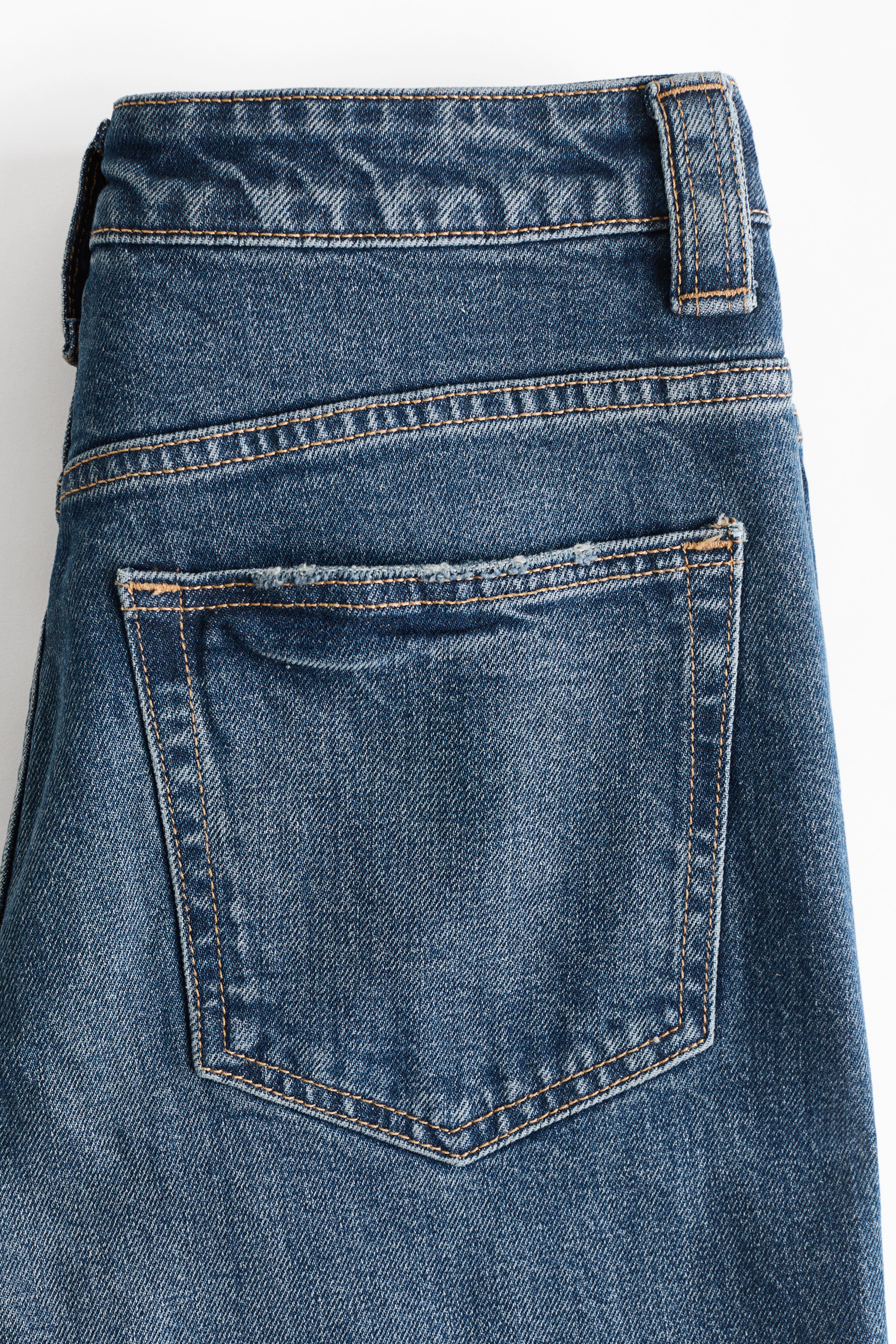 Wide-Leg High-Waist Jeans