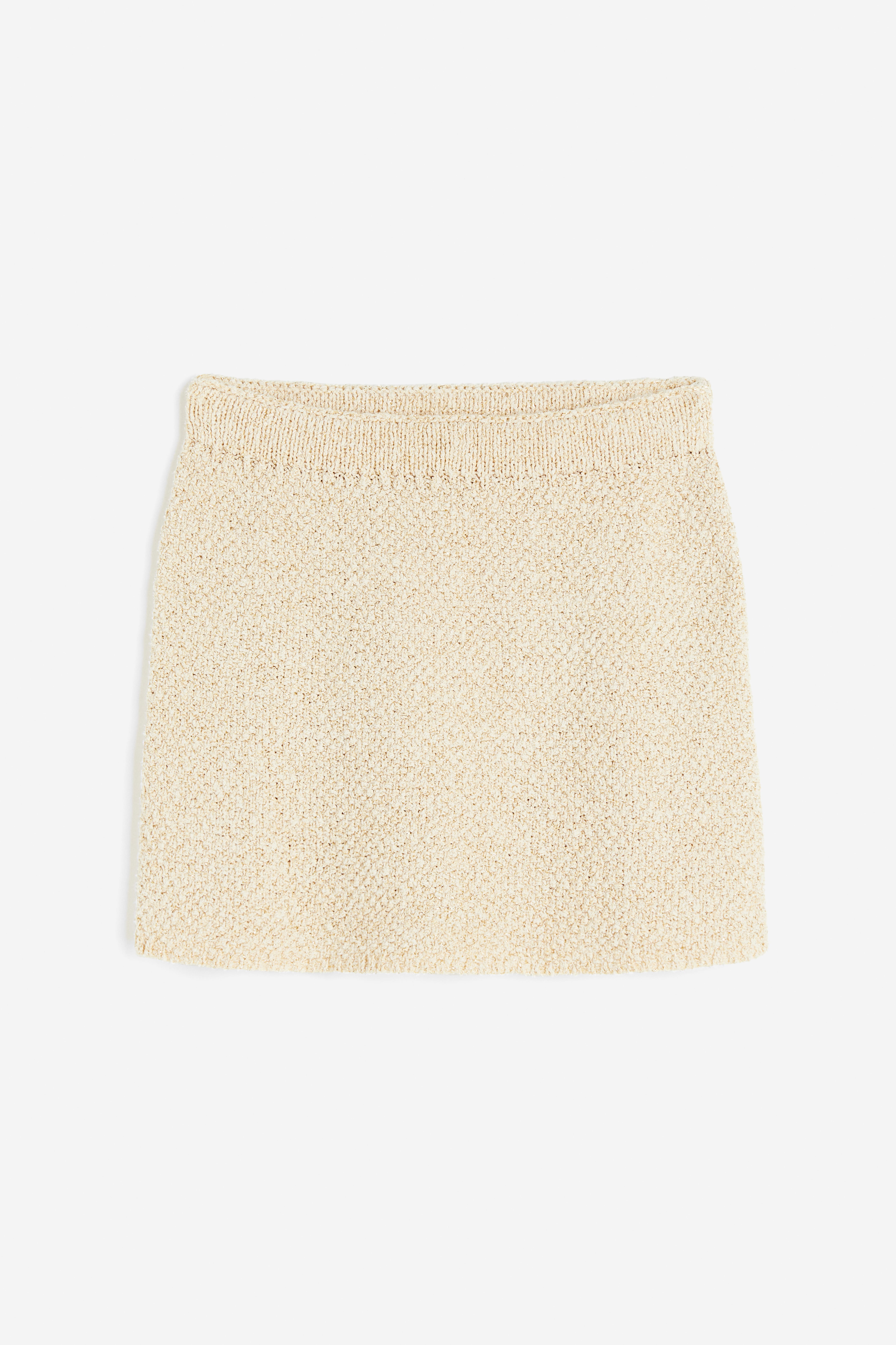 Glittery Textured knit Skirt