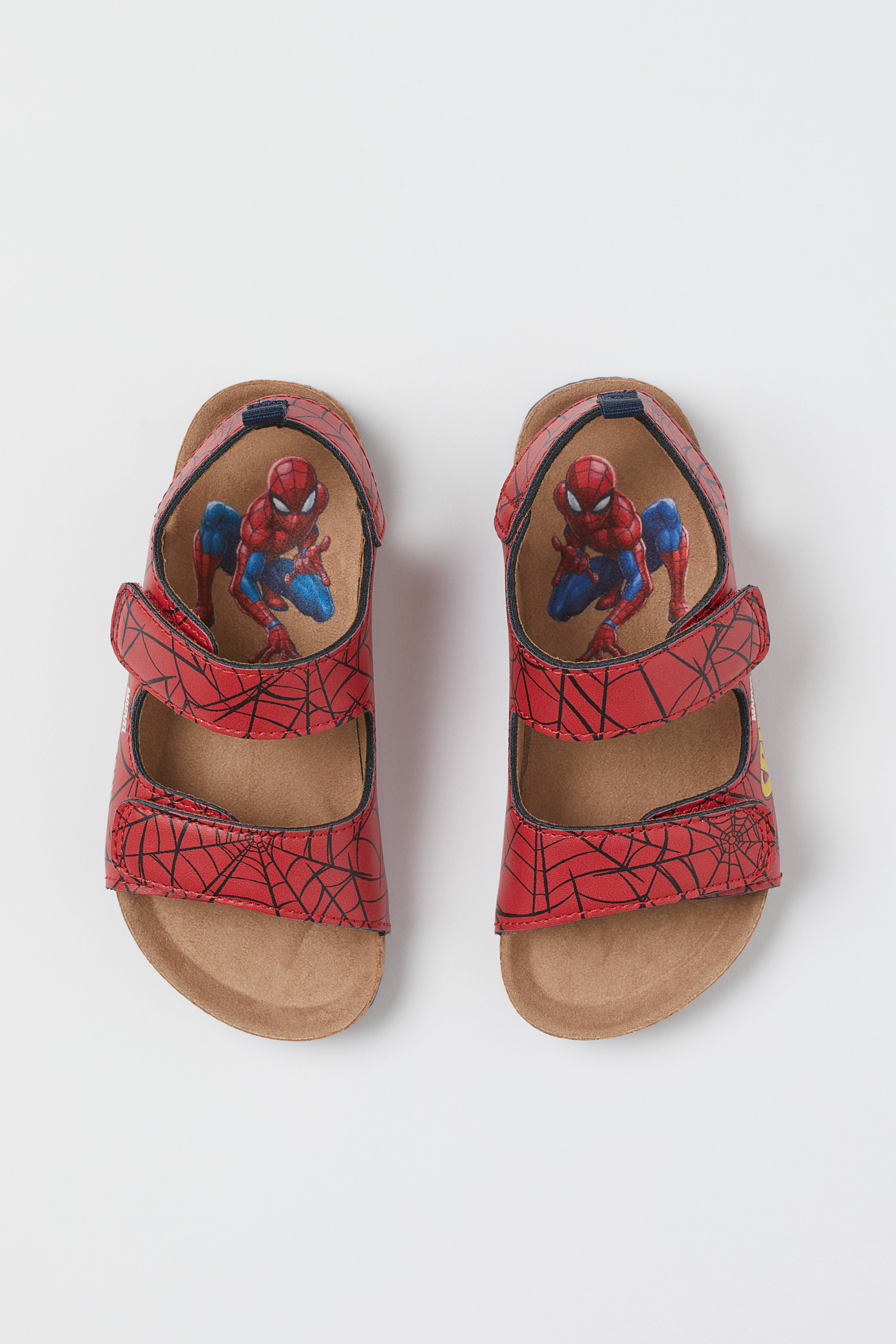 Fashion spider man flip flops