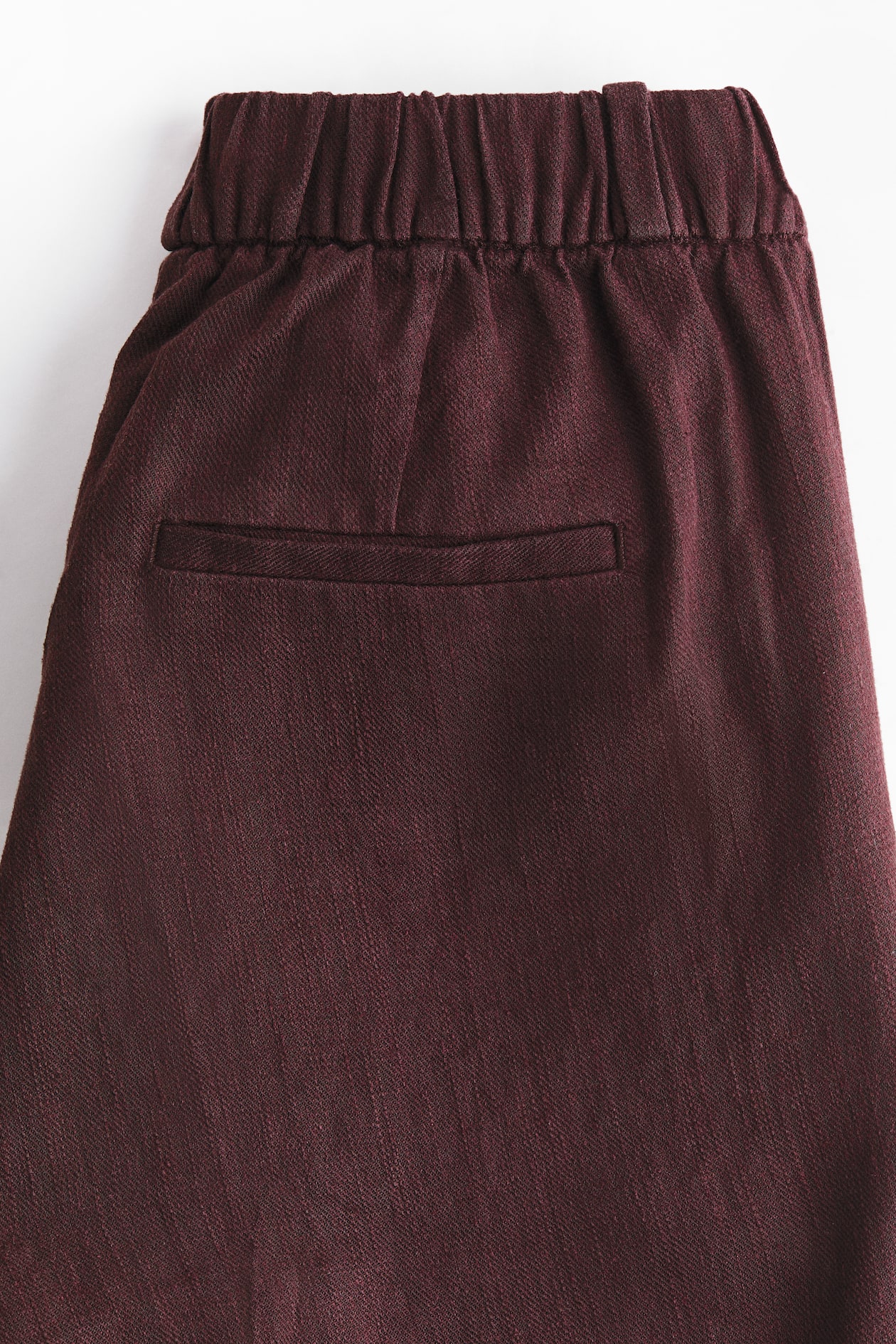 MAMA Linen-Blend Dress Pants - image 2