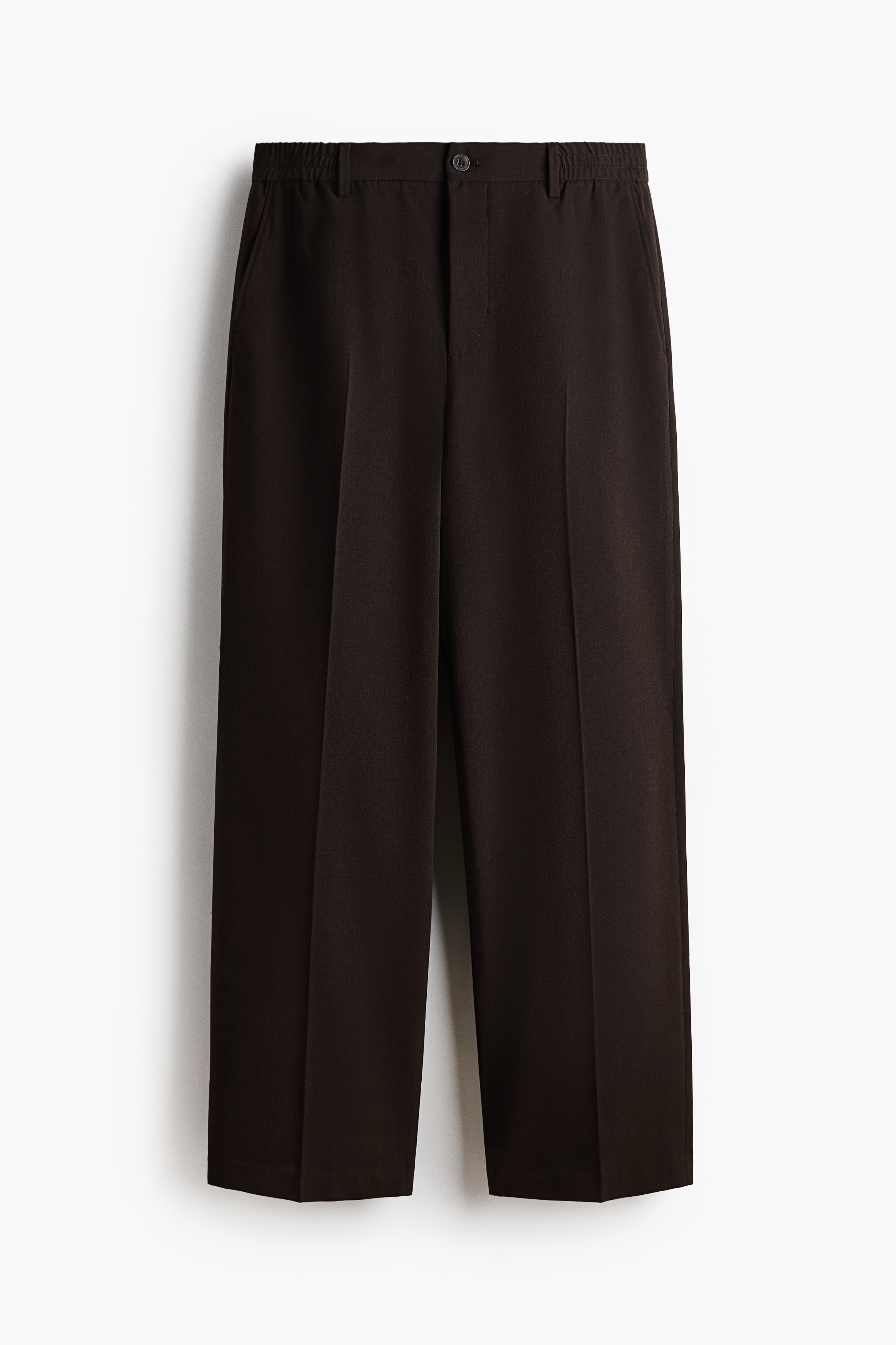 Relaxed-Fit Pants - Dark brown/Black/Dark taupe