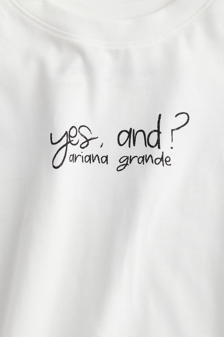 Oversized printed T-shirt