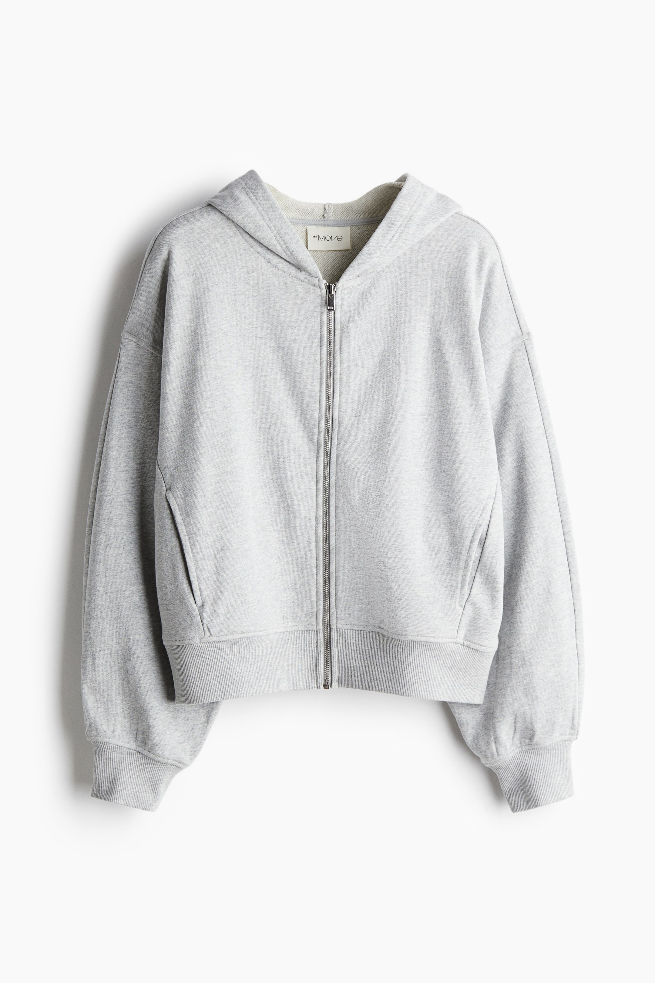 Sports zip-through hoodie