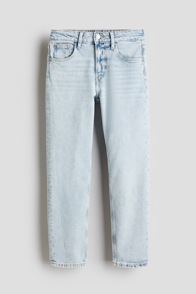 Relaxed Tapered Fit Jeans - Licht denimblauw/Licht denimblauw/Zwart/Donker denimblauw/Denimgrijs/Donker denimblauw/Licht denimblauw/Licht denimgrijs - 1