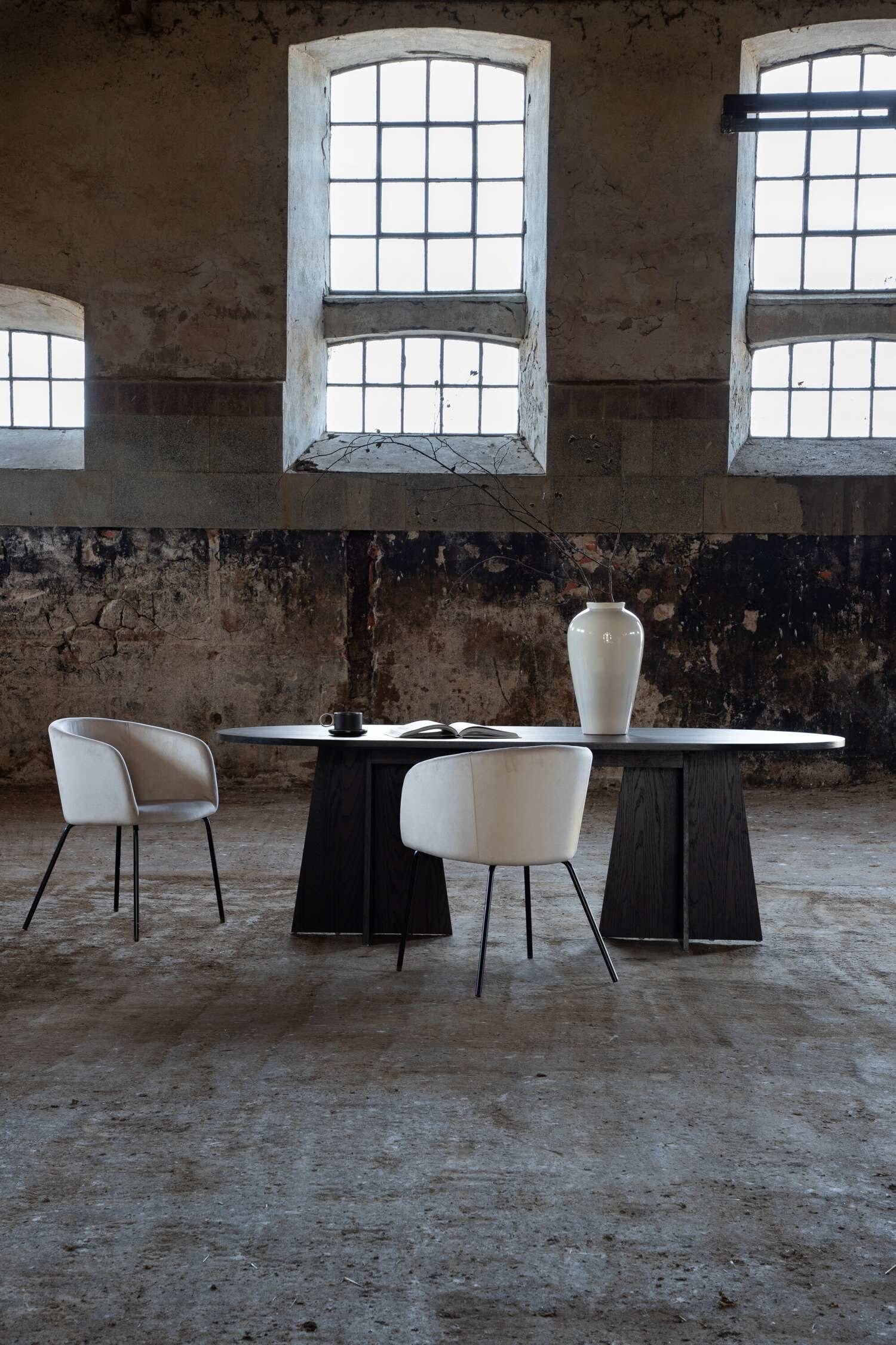 Bootcut Ruokapöytä - Mdf, Musta